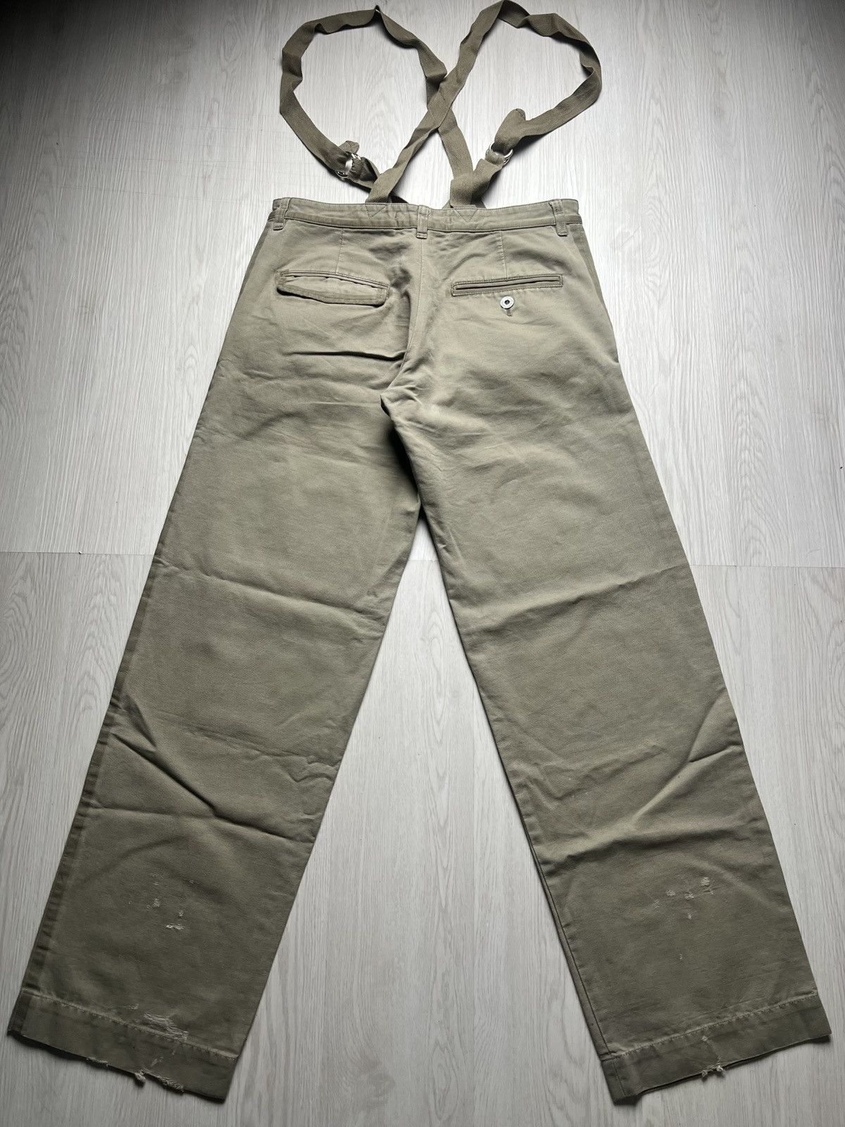 Maison MIHARA YASUHIRO Early Collection Mihara Yasuhiro Suspender Military Pants Size US 32 / EU 48 - 3 Thumbnail