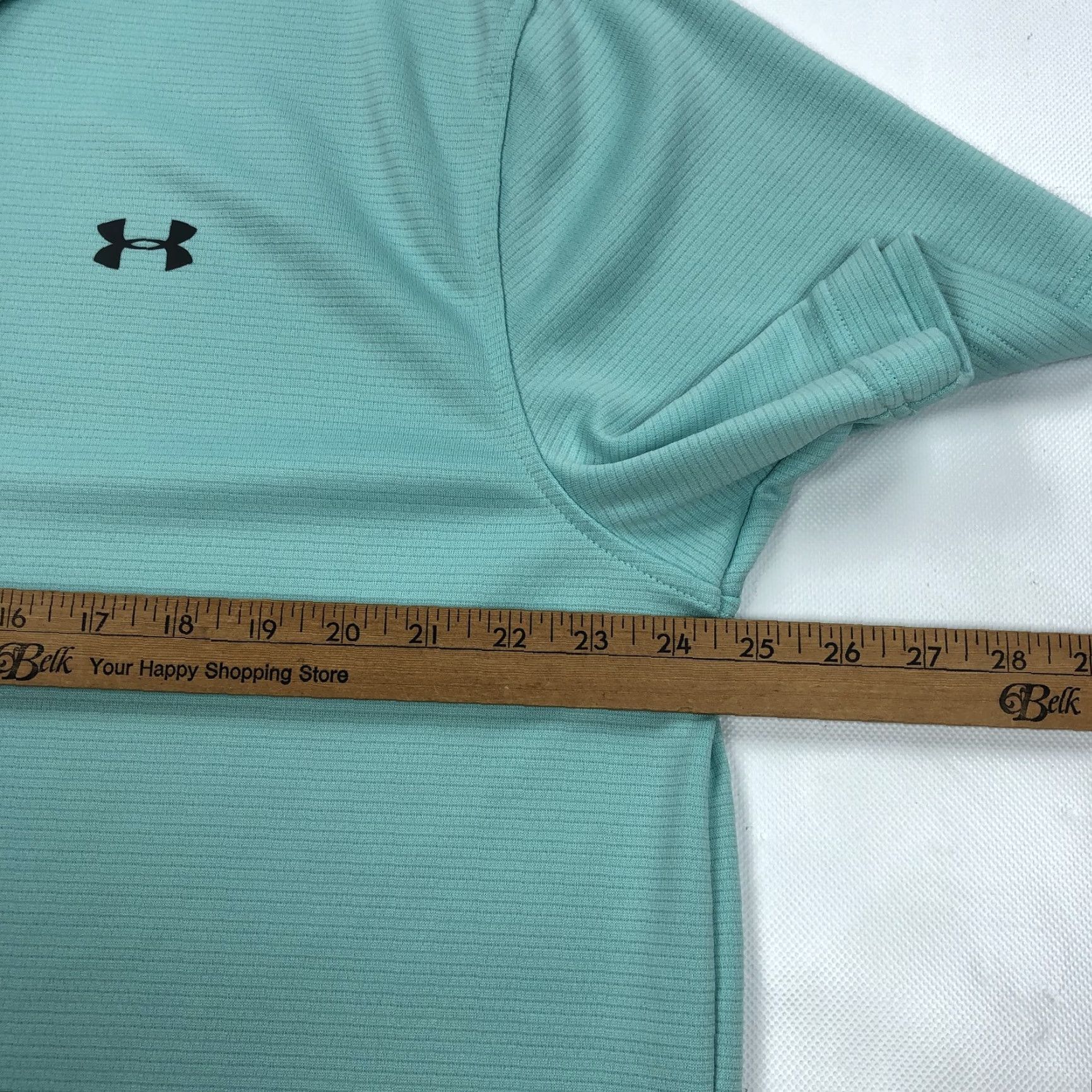 Under Armour Under Armour Polo Shirt Men's 2XL Aqua HeatGear Performance Golf Tech Short Sleeve Shirt Size US XXL / EU 58 / 5 - 6 Thumbnail