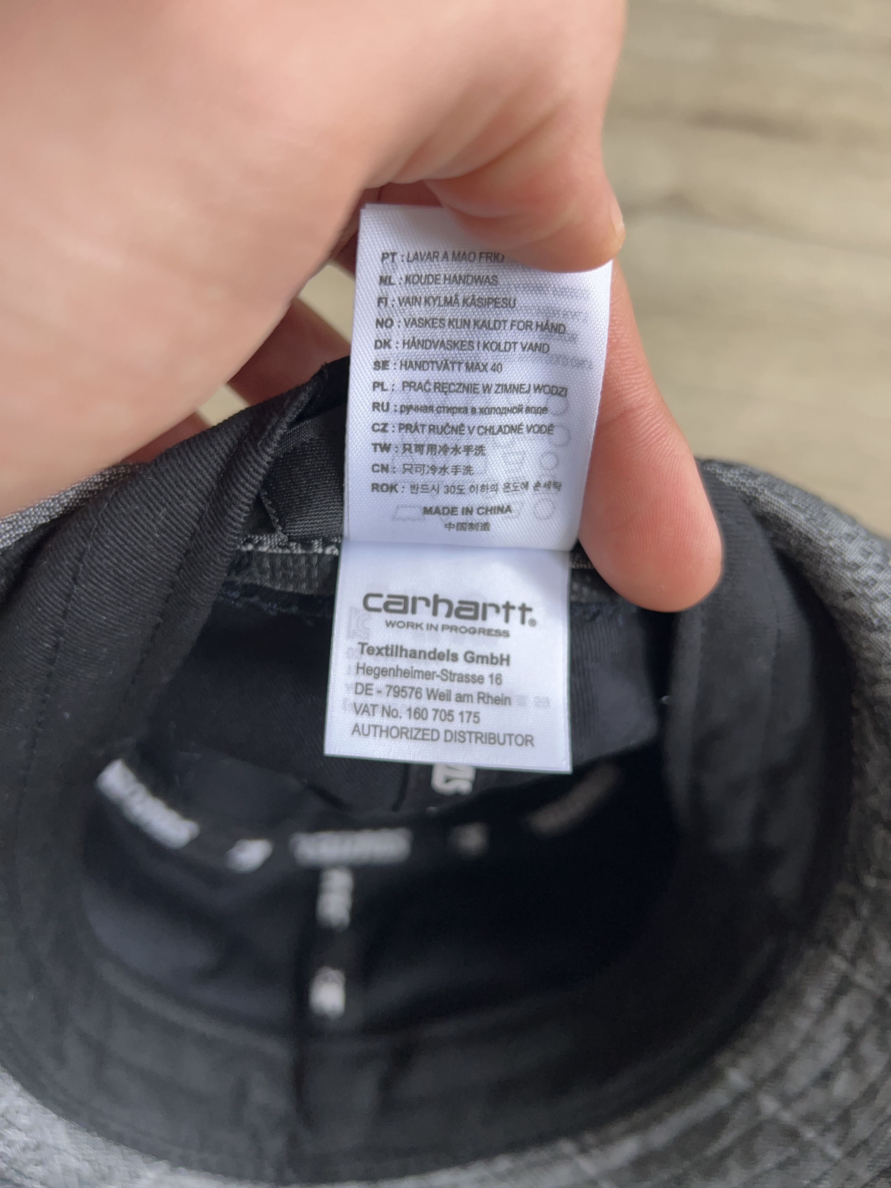 Carhartt × Starter Unisex Starter Carhartt Bucket Hat Apache Jacquard Size S/M Size ONE SIZE - 7 Thumbnail
