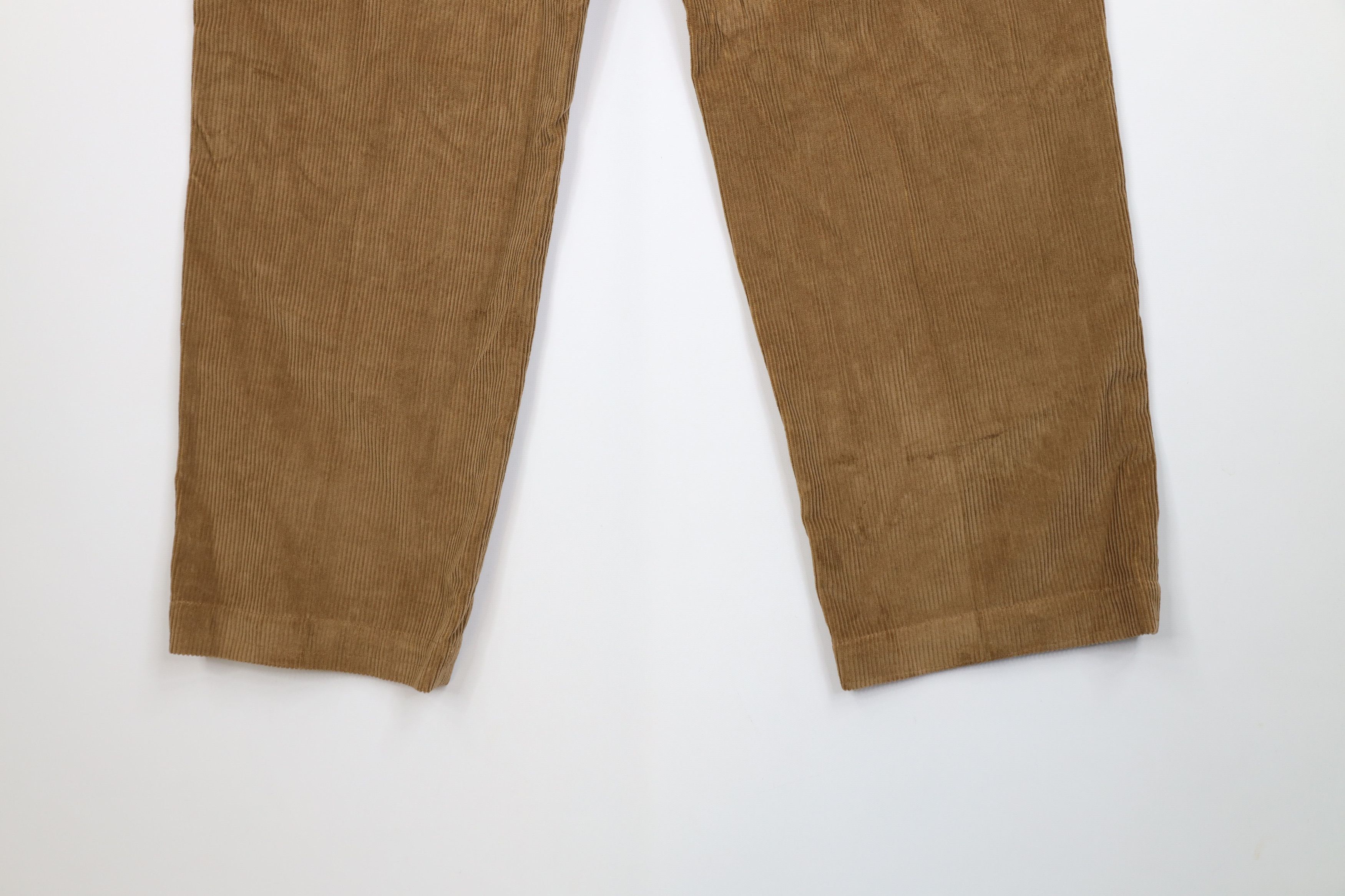 Brooks Brothers Vintage 90s Brooks Brothers Wide Leg Corduroy Chino Pants Size US 36 / EU 52 - 10 Thumbnail