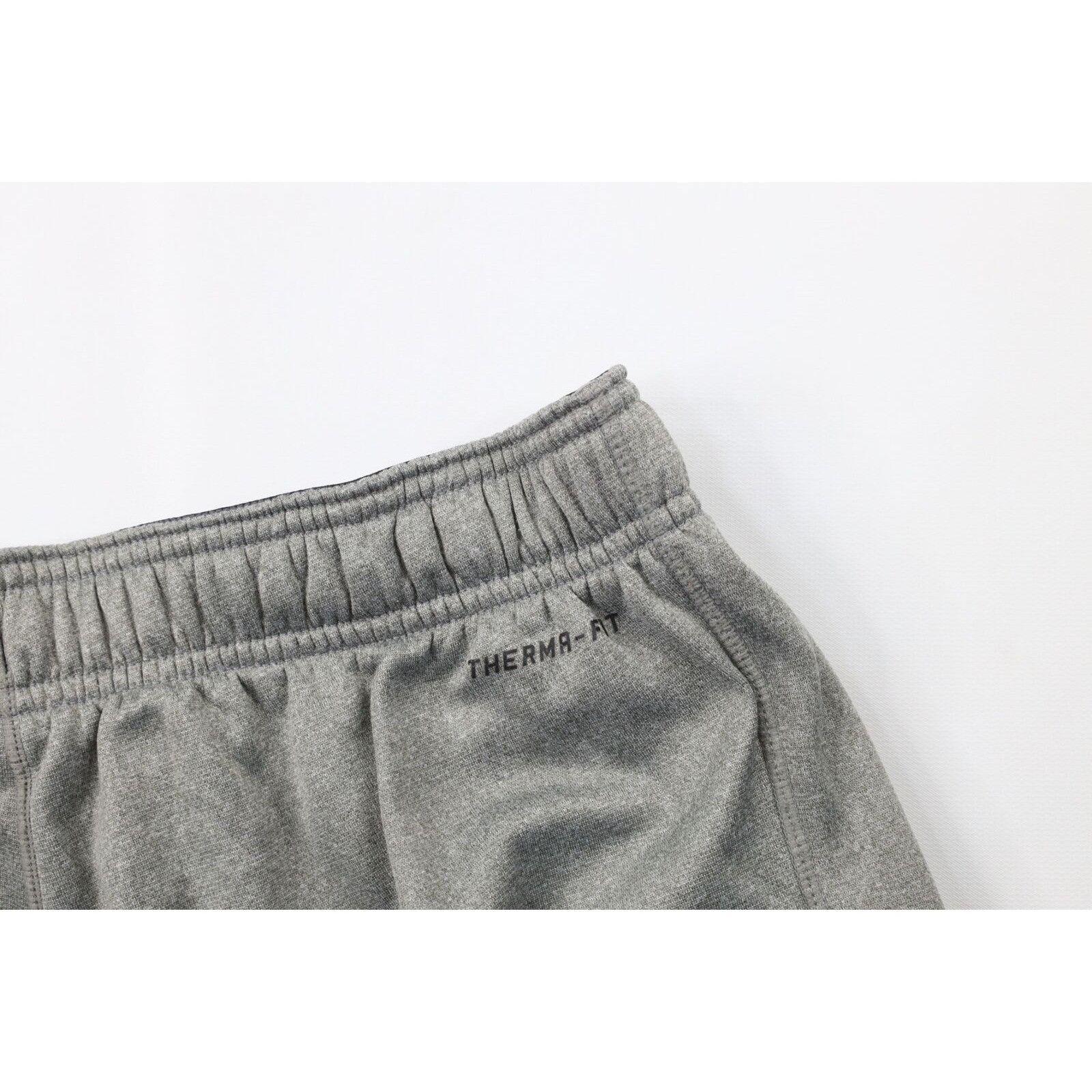 Nike Nike Distressed Swoosh Logo Adjustable Cuff Sweatpants Size US 32 / EU 48 - 8 Thumbnail