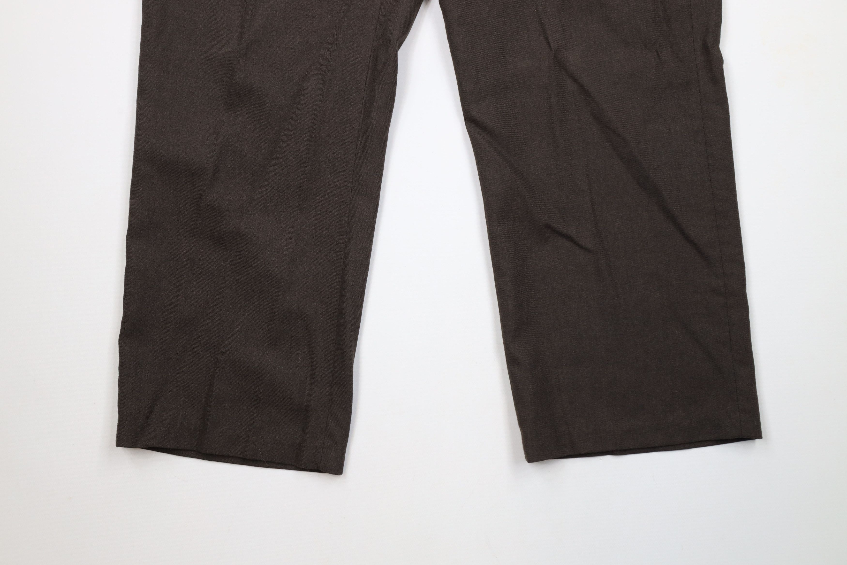 Vintage Vintage 70s Streetwear Leg Chino Pants Trousers Brown USA Size US 44 / EU 60 - 4 Thumbnail
