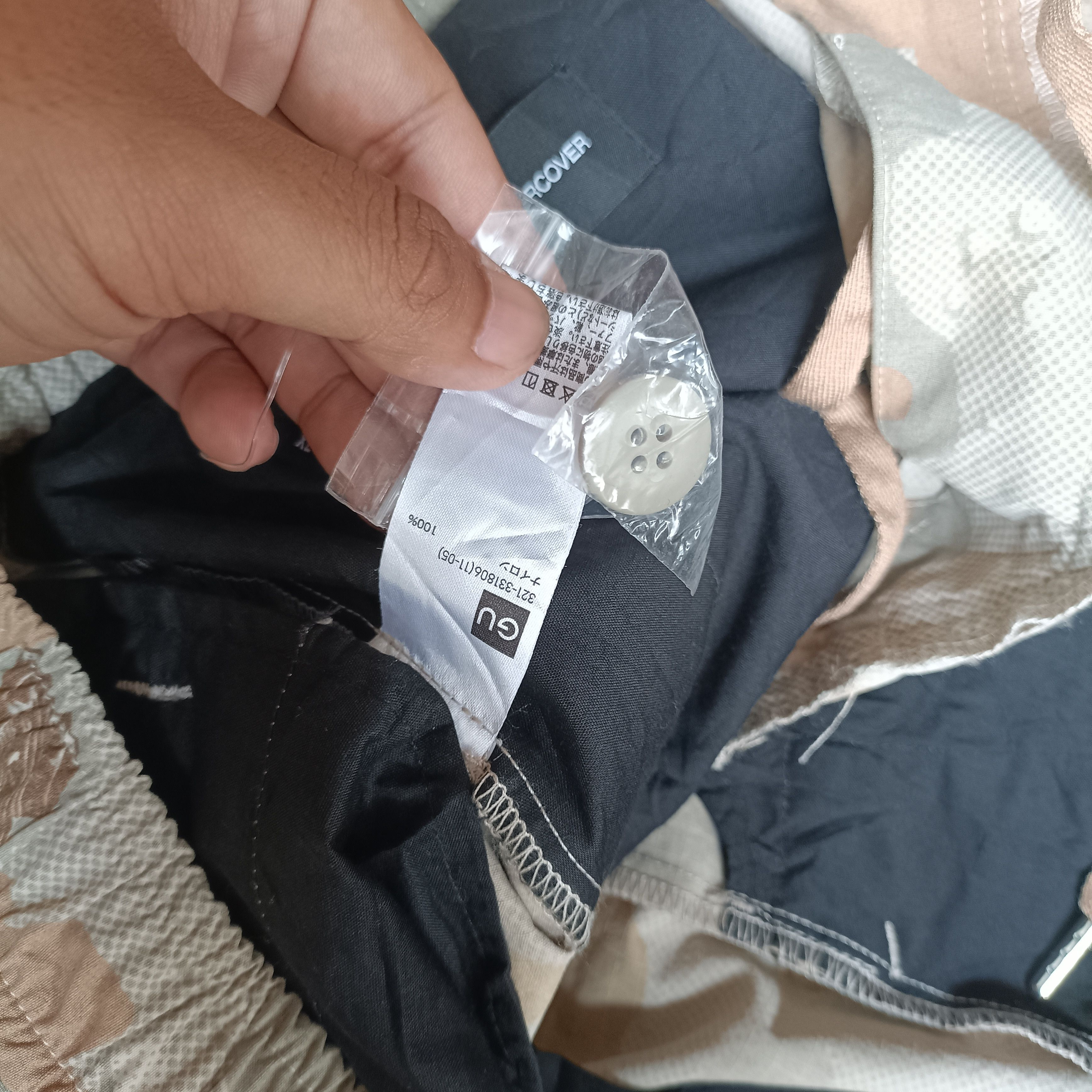 GU × Undercover Gu x Undercover Wide Ufo Cargo Pants Freedom Size US 34 / EU 50 - 11 Thumbnail