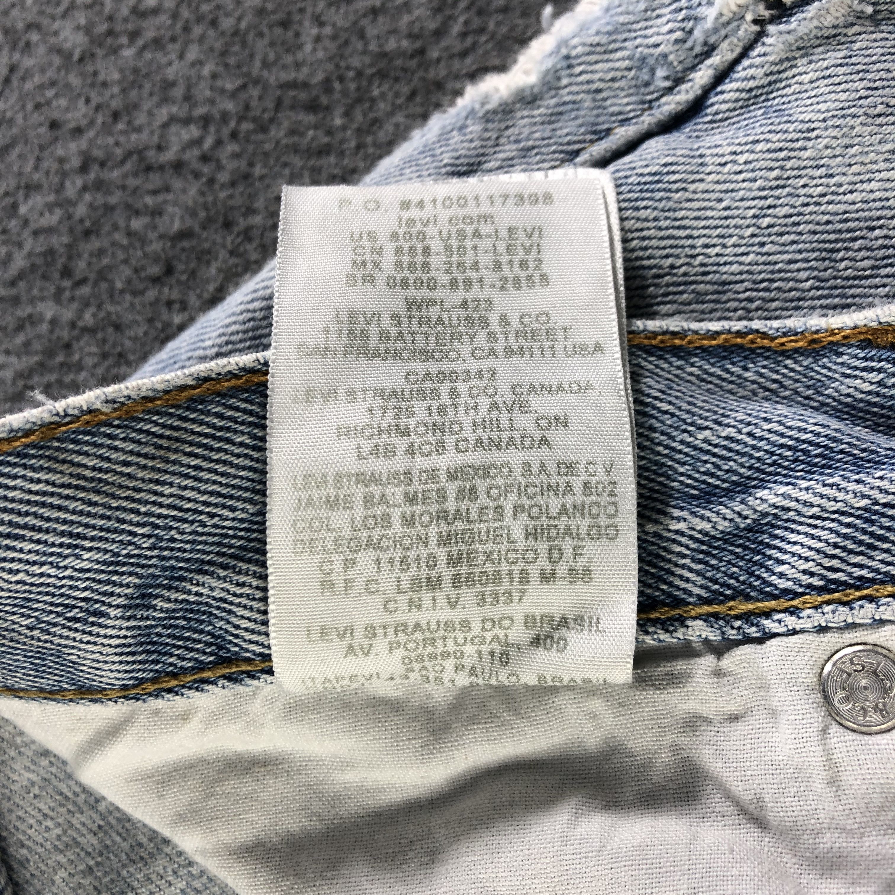 Levi's Vintage Light Wash Levis 550 Jeans-J3153 Size US 38 / EU 54 - 16 Thumbnail