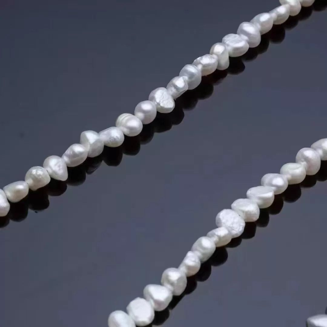 Other Cootie Distortion Mens White Pearl Necklace Size M Size ONE SIZE - 3 Thumbnail