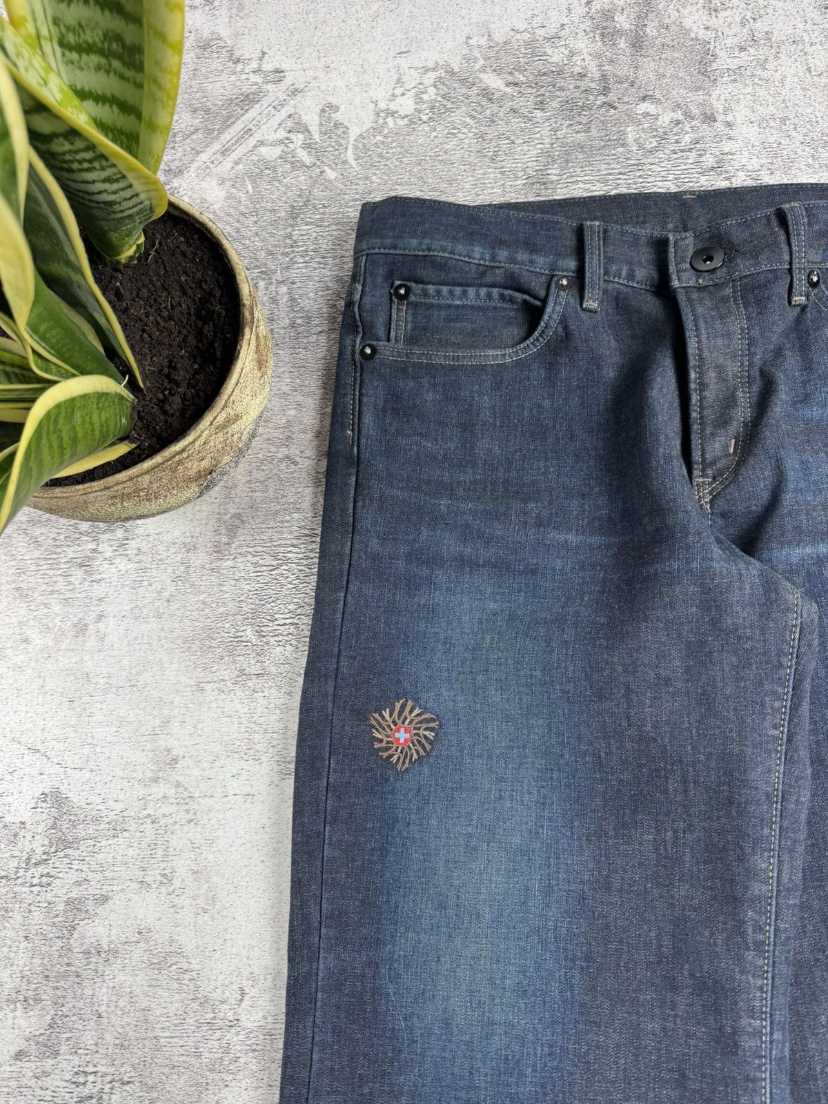 Edwin EDWIN Swiss Olympic Switzerland 38 Pants Jeans Denim Y2K Size US 38 / EU 54 - 9 Thumbnail