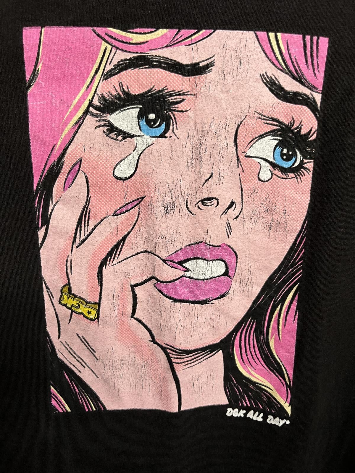 DGK DGK Skate Tee - DGK All Day Crying Pop Art Girl T-shirt - M Size US M / EU 48-50 / 2 - 3 Thumbnail