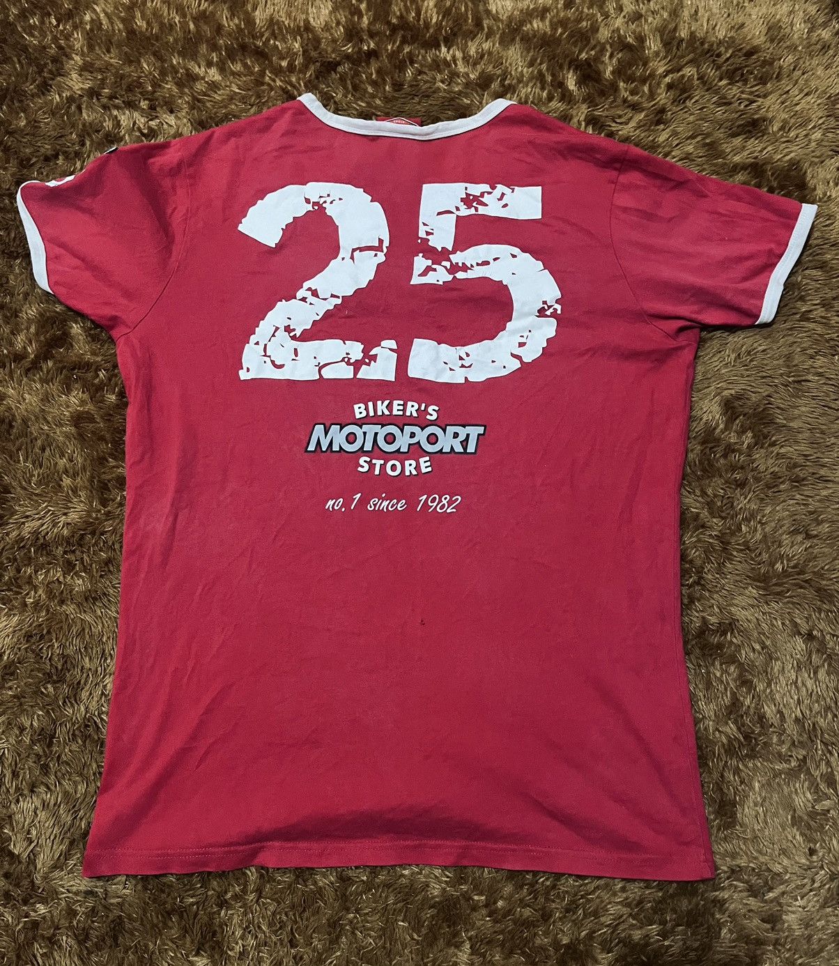 Vintage BIKER’S MOTOPORT STORE Y2K PATCFOAM TEE VINTAGE Size US L / EU 52-54 / 3 - 6 Thumbnail