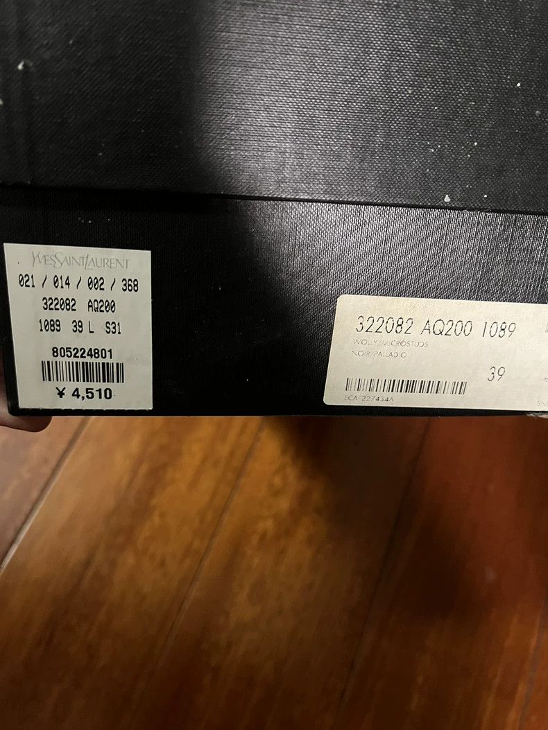 Saint Laurent Paris Saint Laurent Paris 13aw2013 First Year Rivet Sneakers Size US 6 / EU 39 - 3 Thumbnail