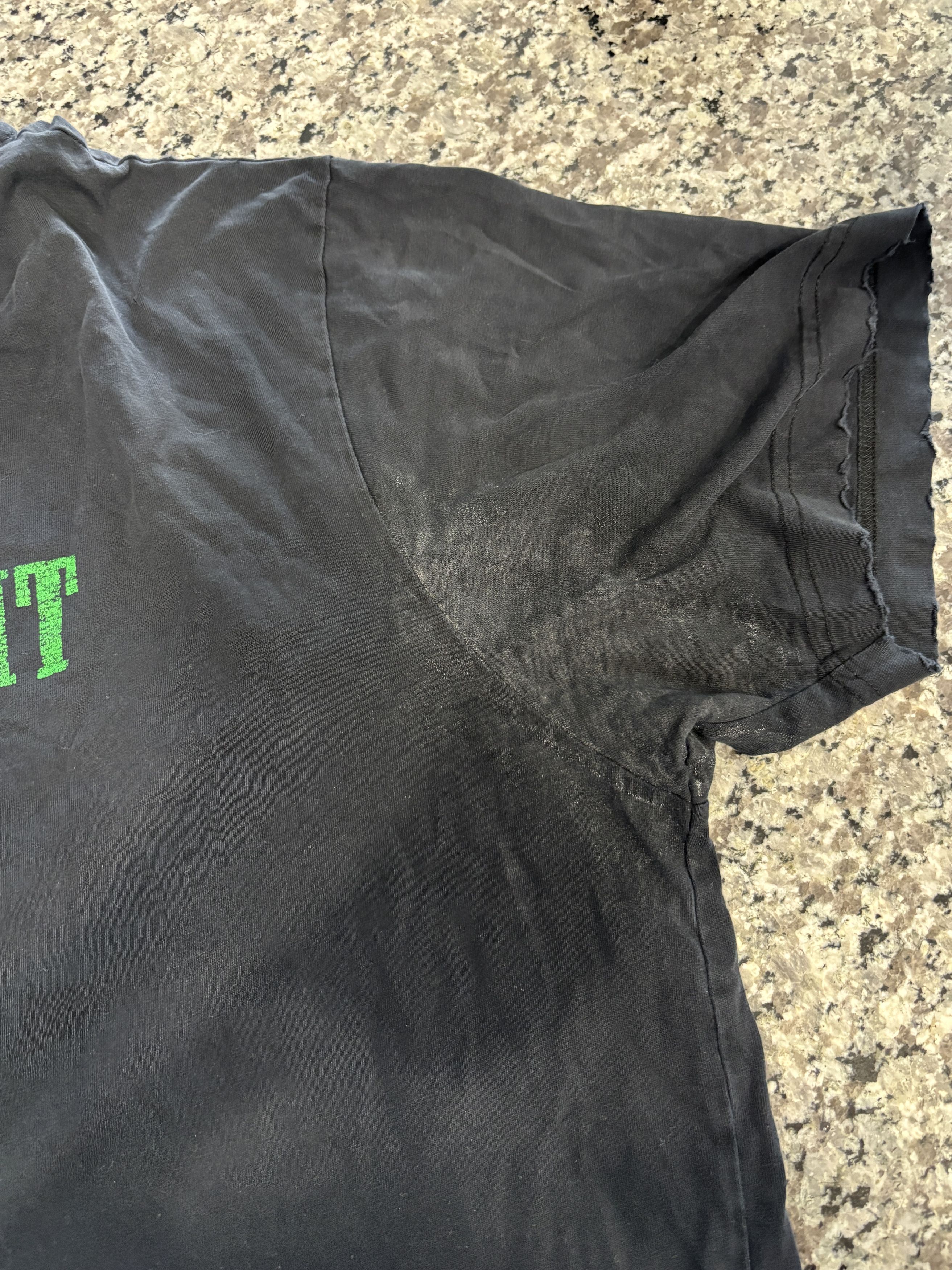 Palm Angels Palm Angels Legalize It Distressed Tee Size L Size US L / EU 52-54 / 3 - 4 Thumbnail