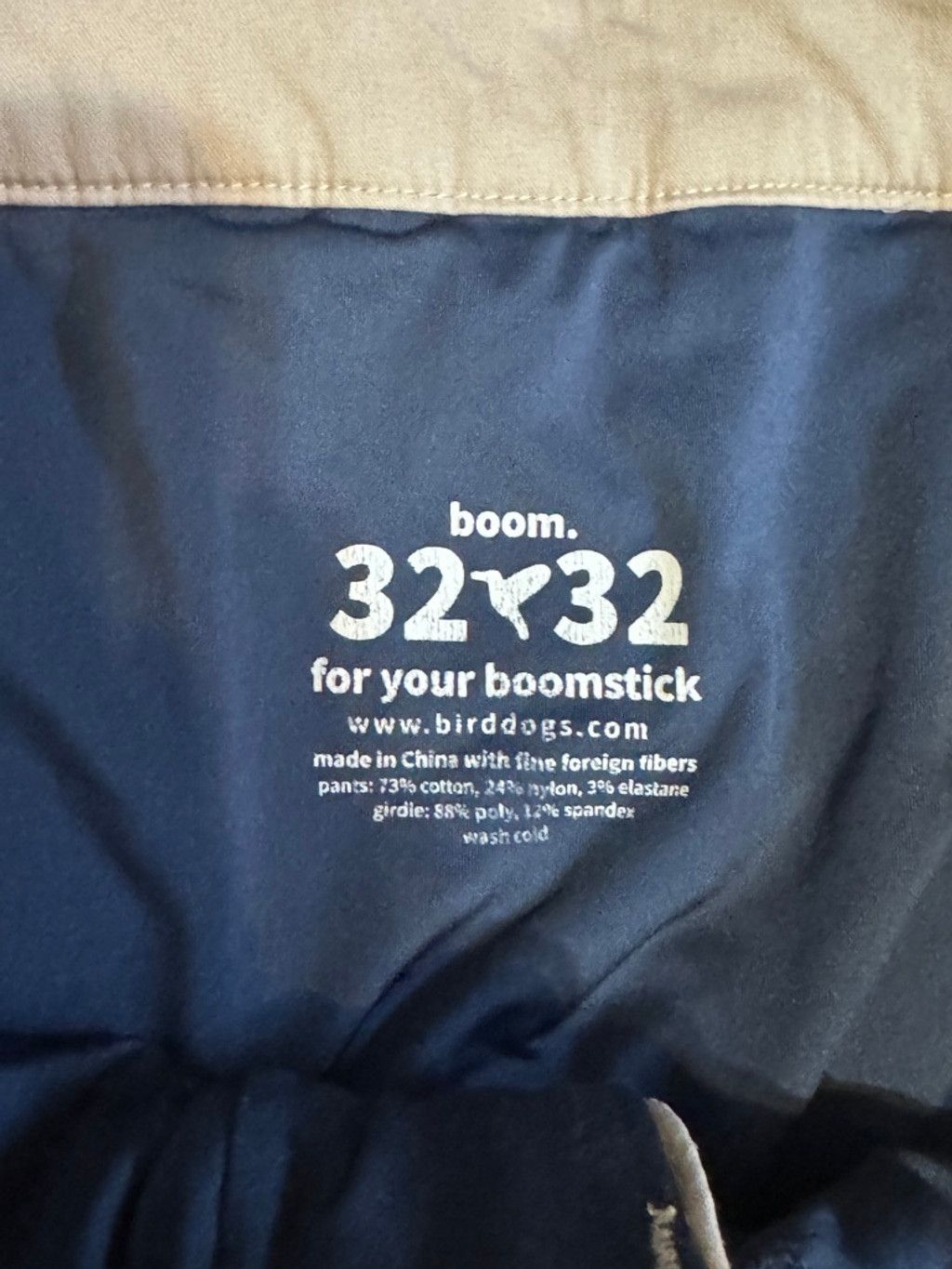 Birddogs Mens Birddogs Boomstick Khaki Pants 32 x 32 Size US 32 / EU 48 - 4 Thumbnail