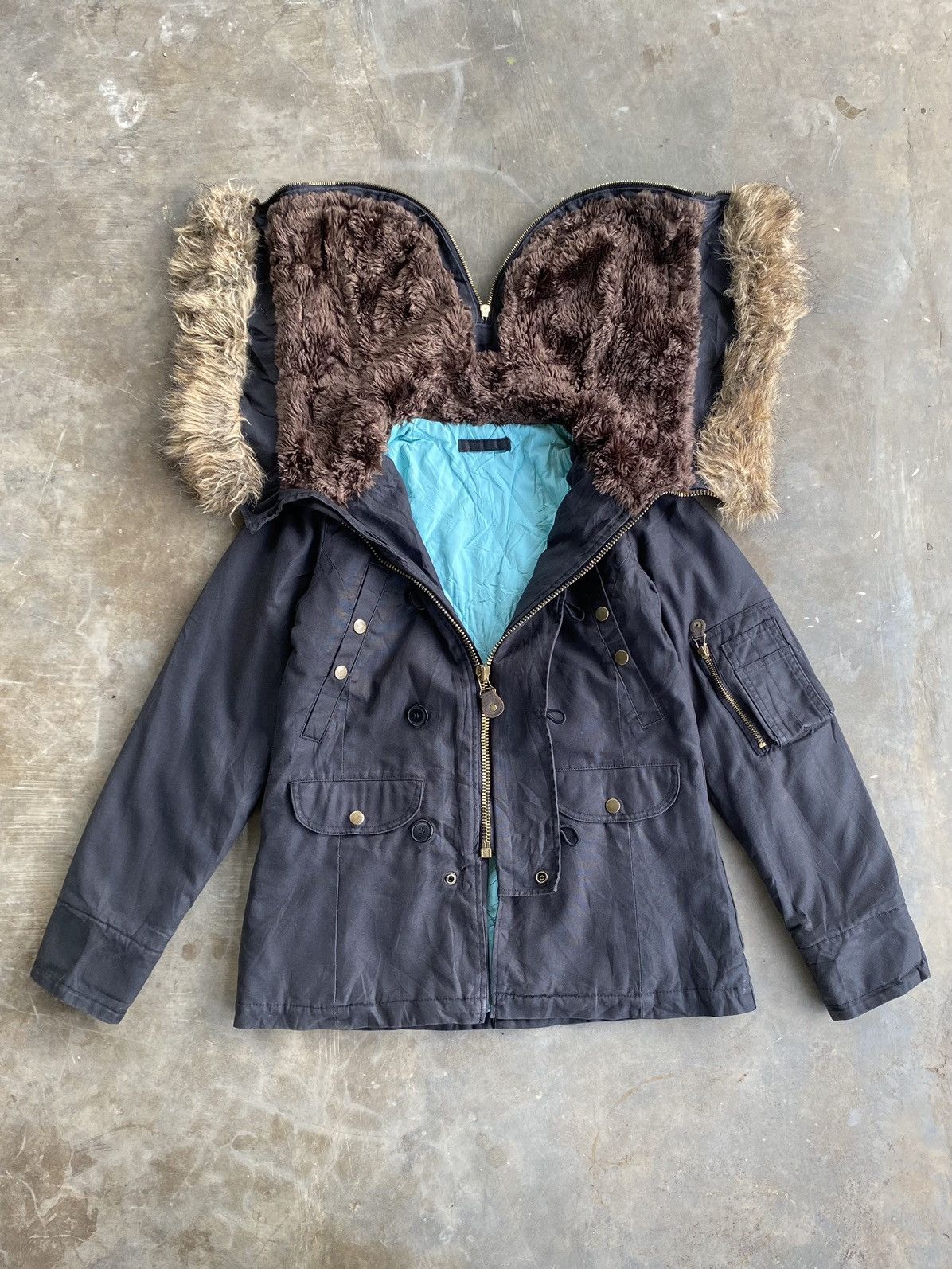 If Six Was Nine × Japanese Brand × Le Grande Bleu (L.G.B.) Crazy Fur Biemme like if6was9 Lgb style Size US M / EU 48-50 / 2 - 1 Thumbnail