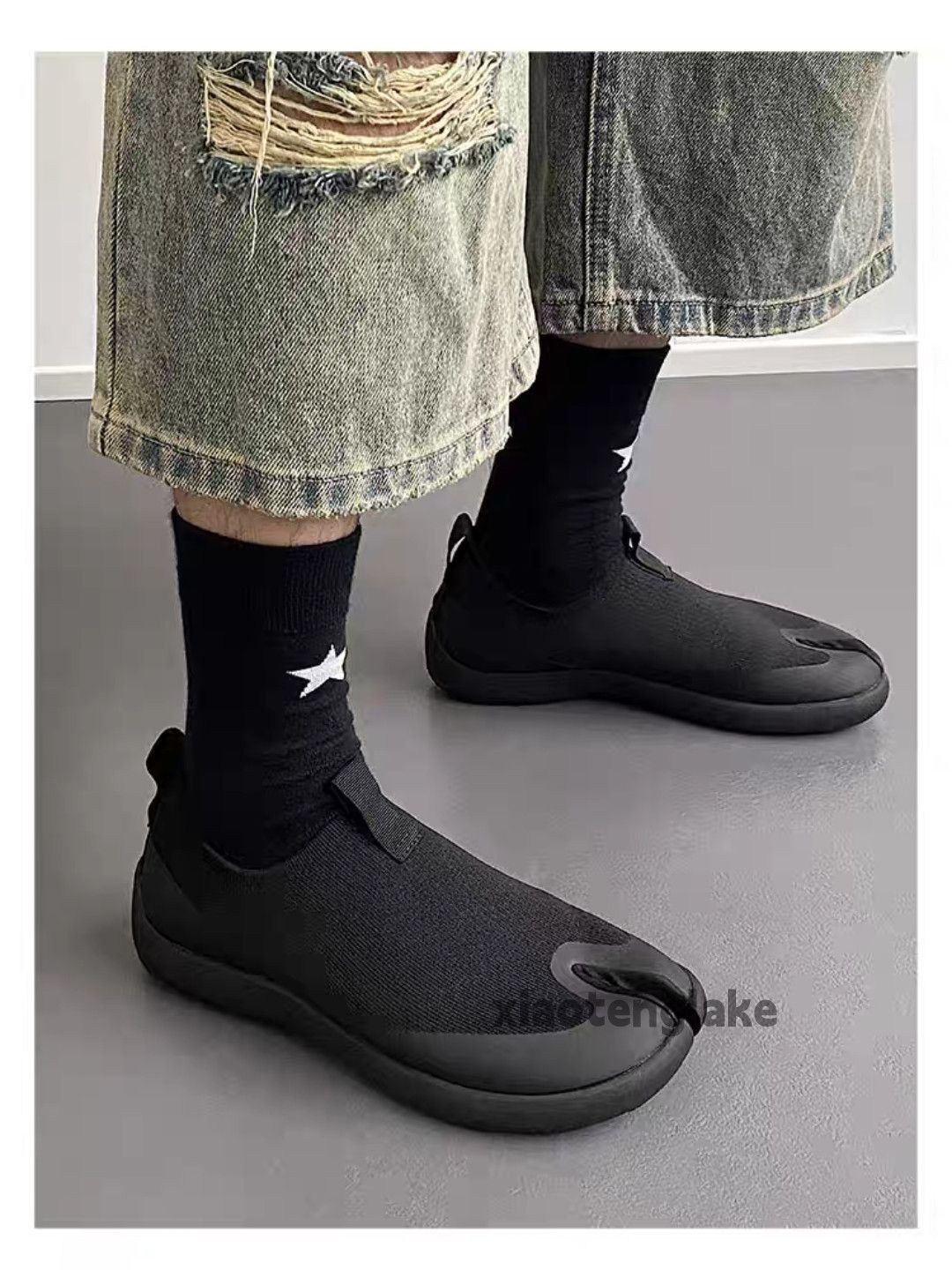 Vintage Unisex outdoor sports tabi loafer slip on shoes sneaker Size US 8 / EU 41 - 2 Thumbnail