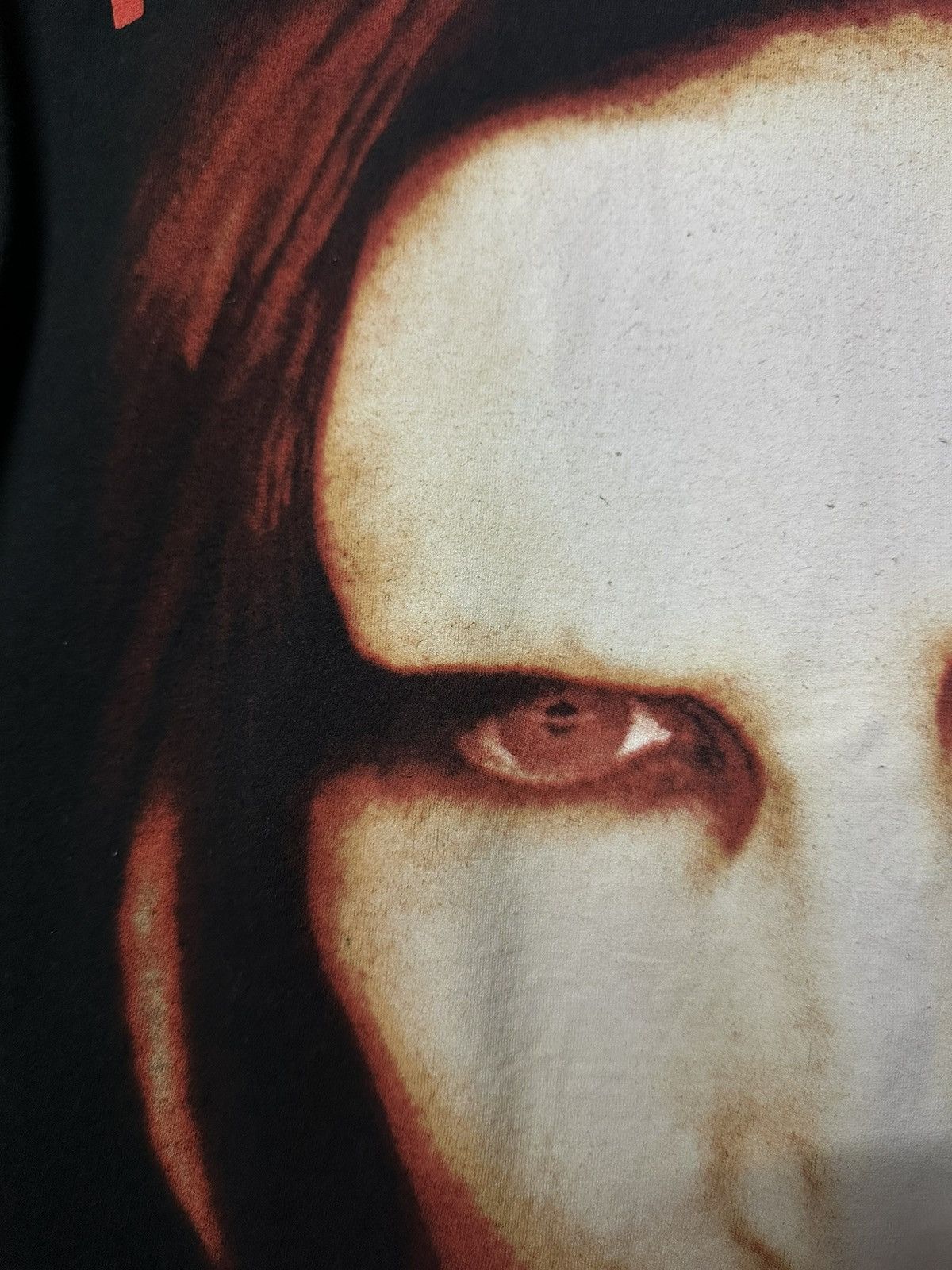 Band Tees × Marilyn Manson Marilyn Manson Big Face Promo Tee Size US M / EU 48-50 / 2 - 7 Thumbnail