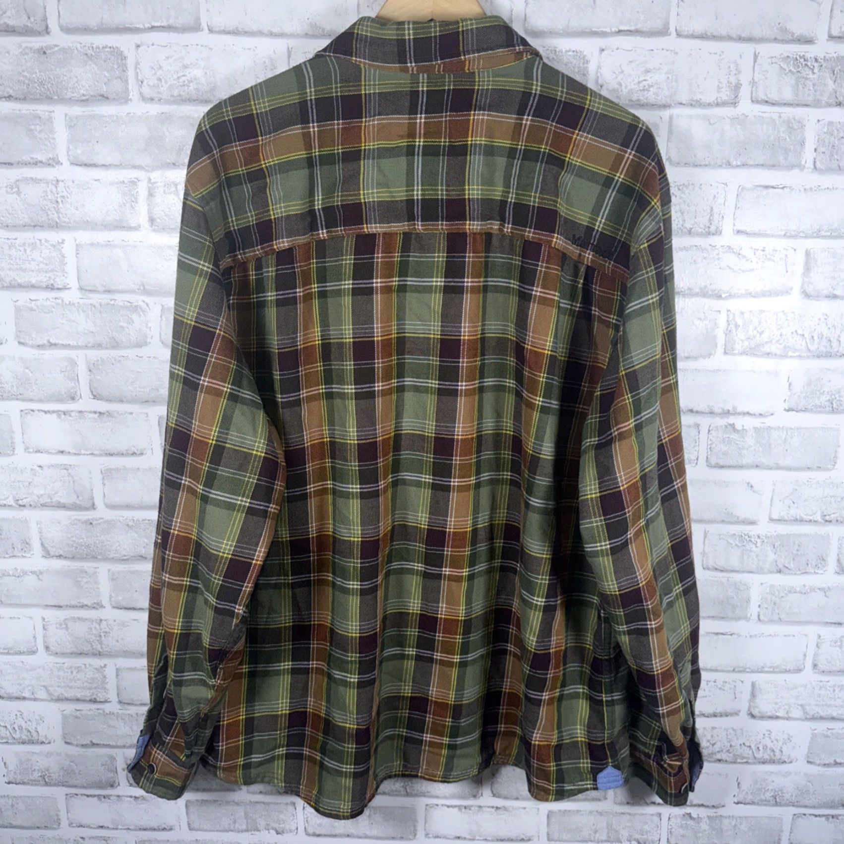 Marmot VINTAGE Marmot Green Plaid Button-Up Flannel Mens XXL Shirt Size US XXL / EU 58 / 5 - 4 Thumbnail