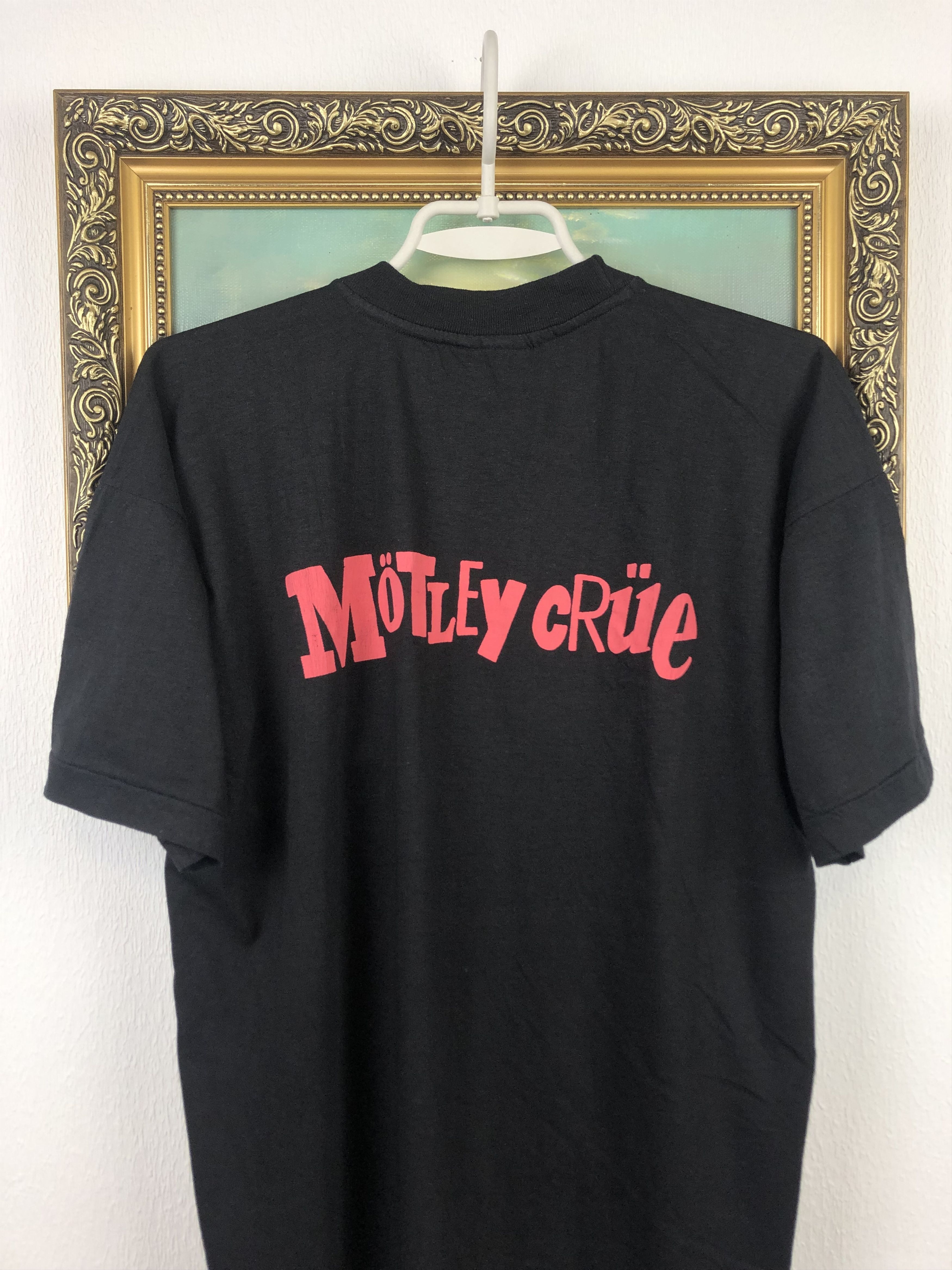 Band Tees Vintage 90's Motley Crue Band Shirt Tee Rare Jersey Size US L / EU 52-54 / 3 - 9 Thumbnail