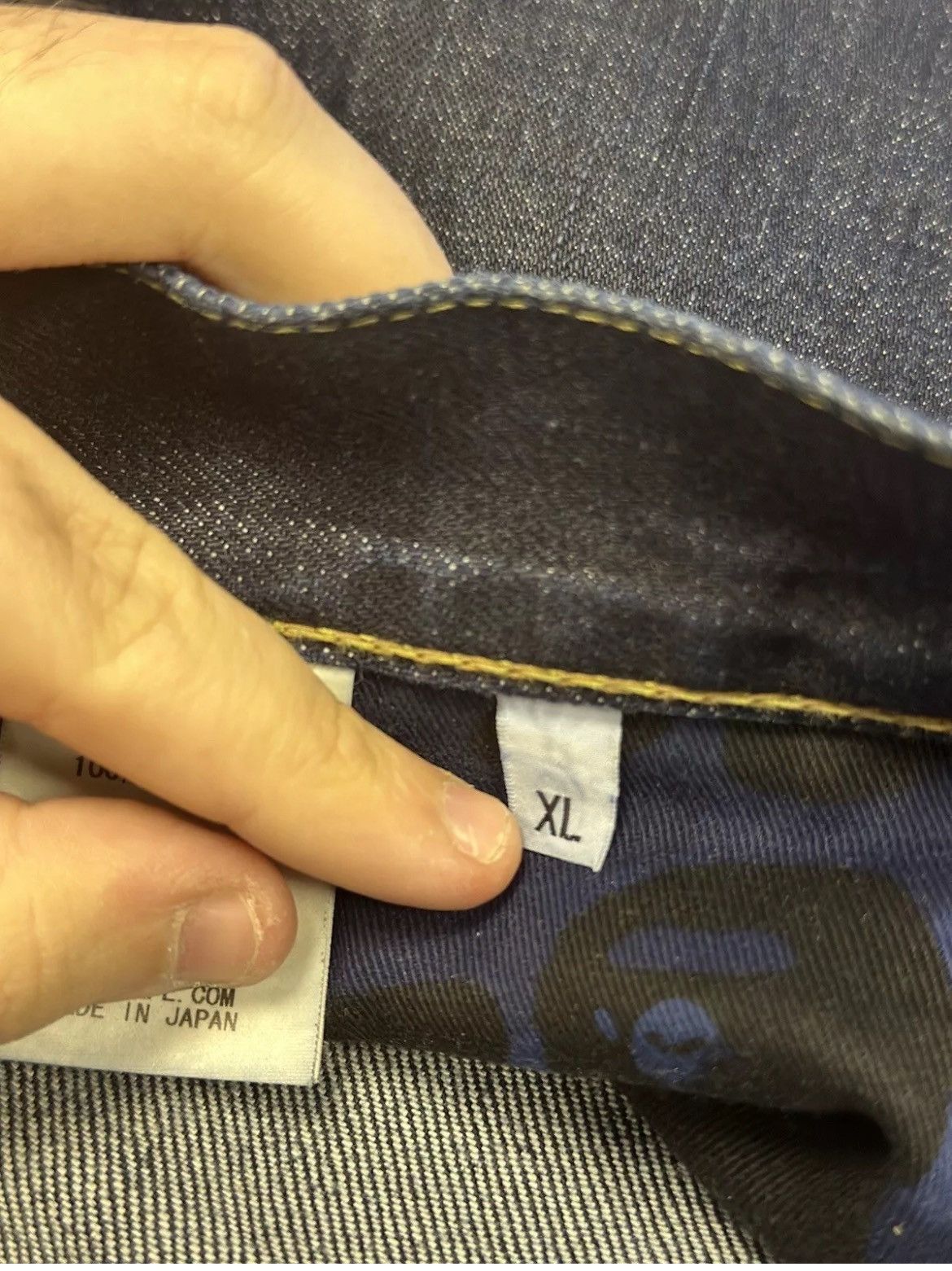 Bape Bape Sta Denim Size US 37 - 8 Thumbnail