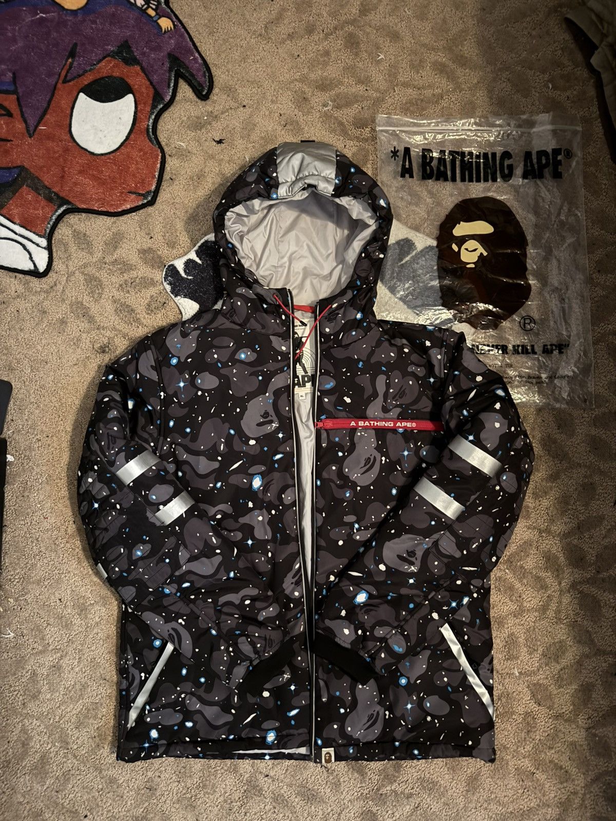 Bape Bape Space Camo Hoodie Size US XL / EU 56 / 4 - 1 Thumbnail