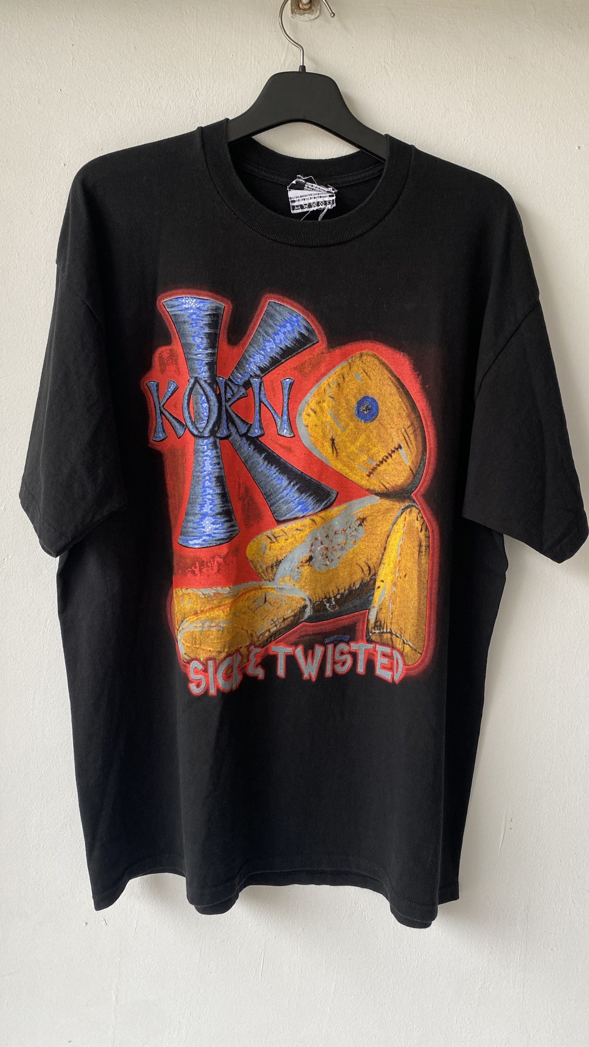 Vintage Vtg korn sick twisted world tour 2000 parking lot boot xl Size US XL / EU 56 / 4 - 1 Thumbnail