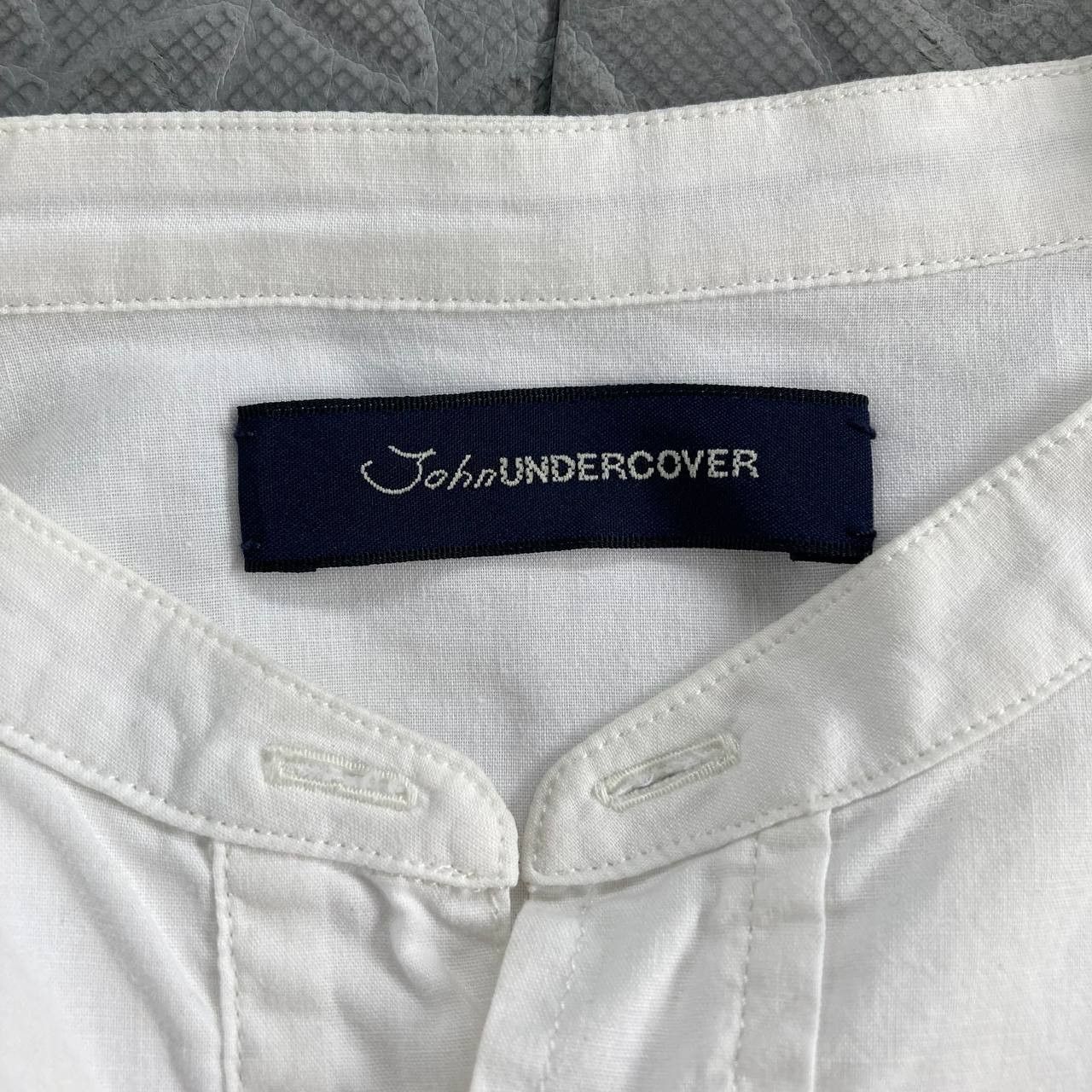 John Undercover Mandarin Collar Side Zipper Traditional Shirt Size US XL / EU 56 / 4 - 10 Thumbnail