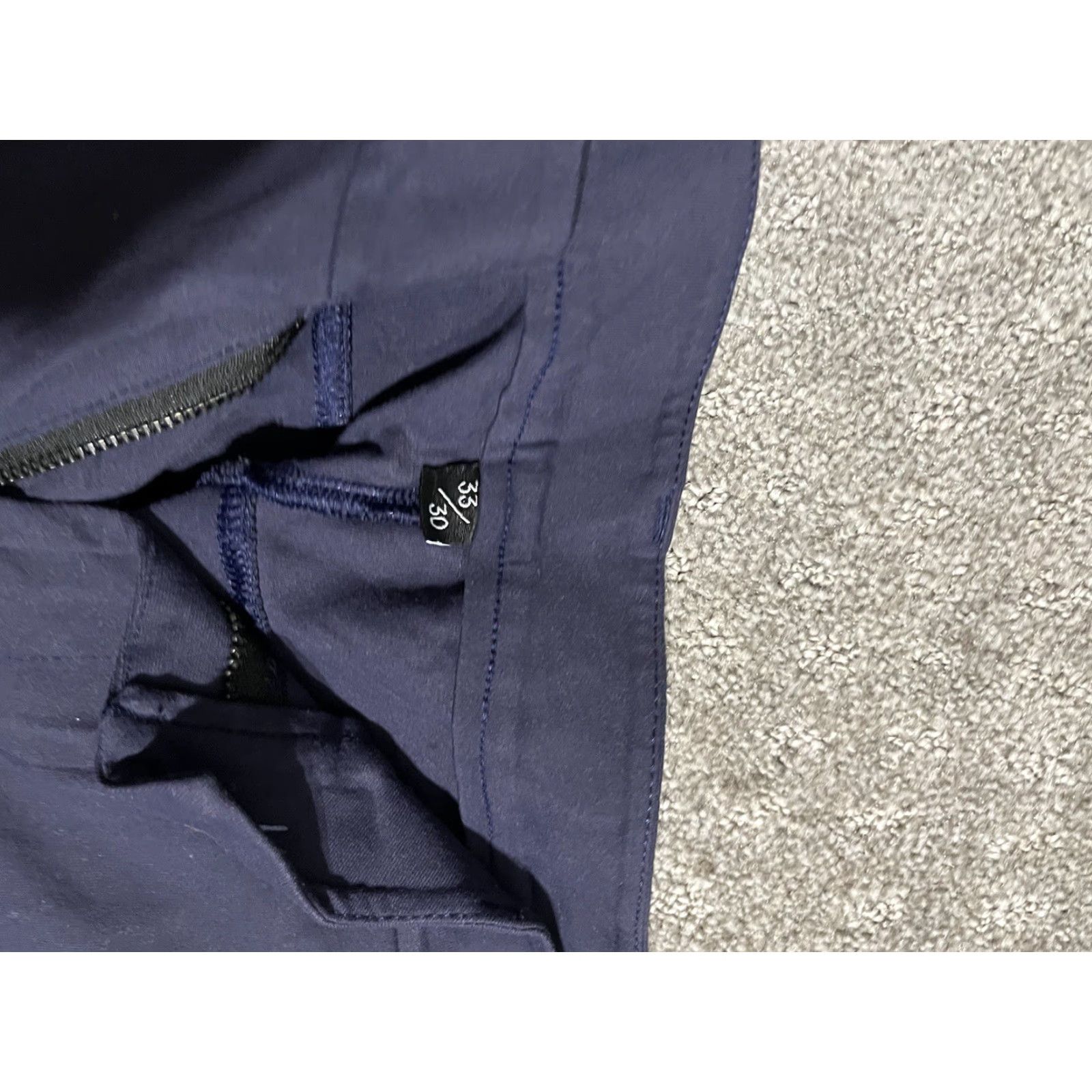 Vintage Public Rec Men’s Golf Pants 5-Pocket Performance Navy Blue 33x30 Adult Regular 5-Pocket Design Redefined for Travel Minimalist Style Mens Size US 33 - 5 Thumbnail