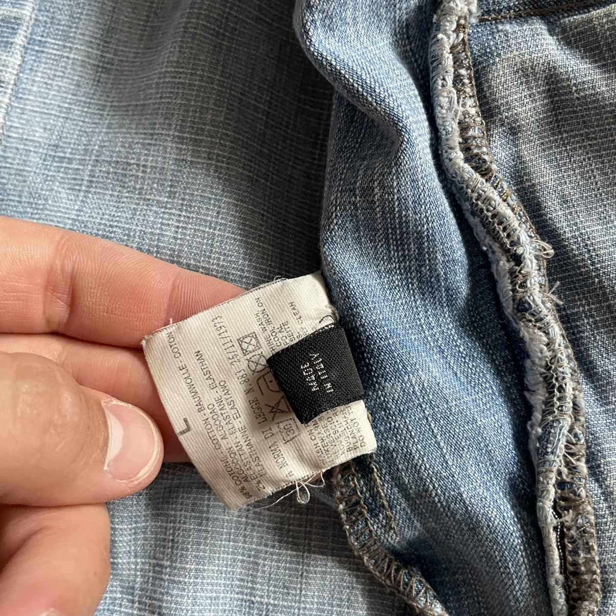 Dolce & Gabbana Vintage Dolce Gabbana Denim Jacket dg bomber moto jeans Size L / US 10 / IT 46 - 8 Thumbnail