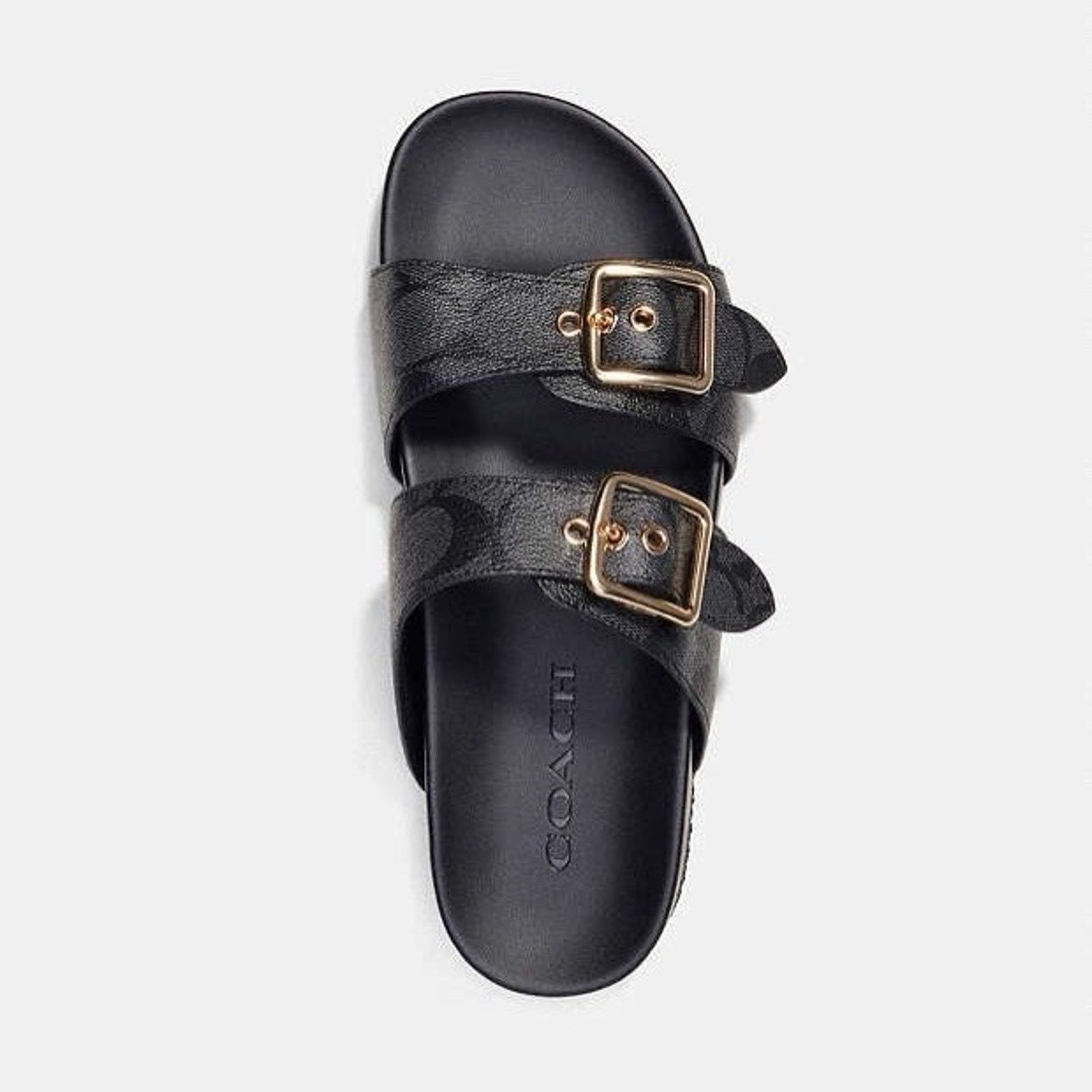 Coach NEW COACH Allanah Slide Sandal Women's Black CK412 us5 Size US 5 / IT 35 - 8 Thumbnail