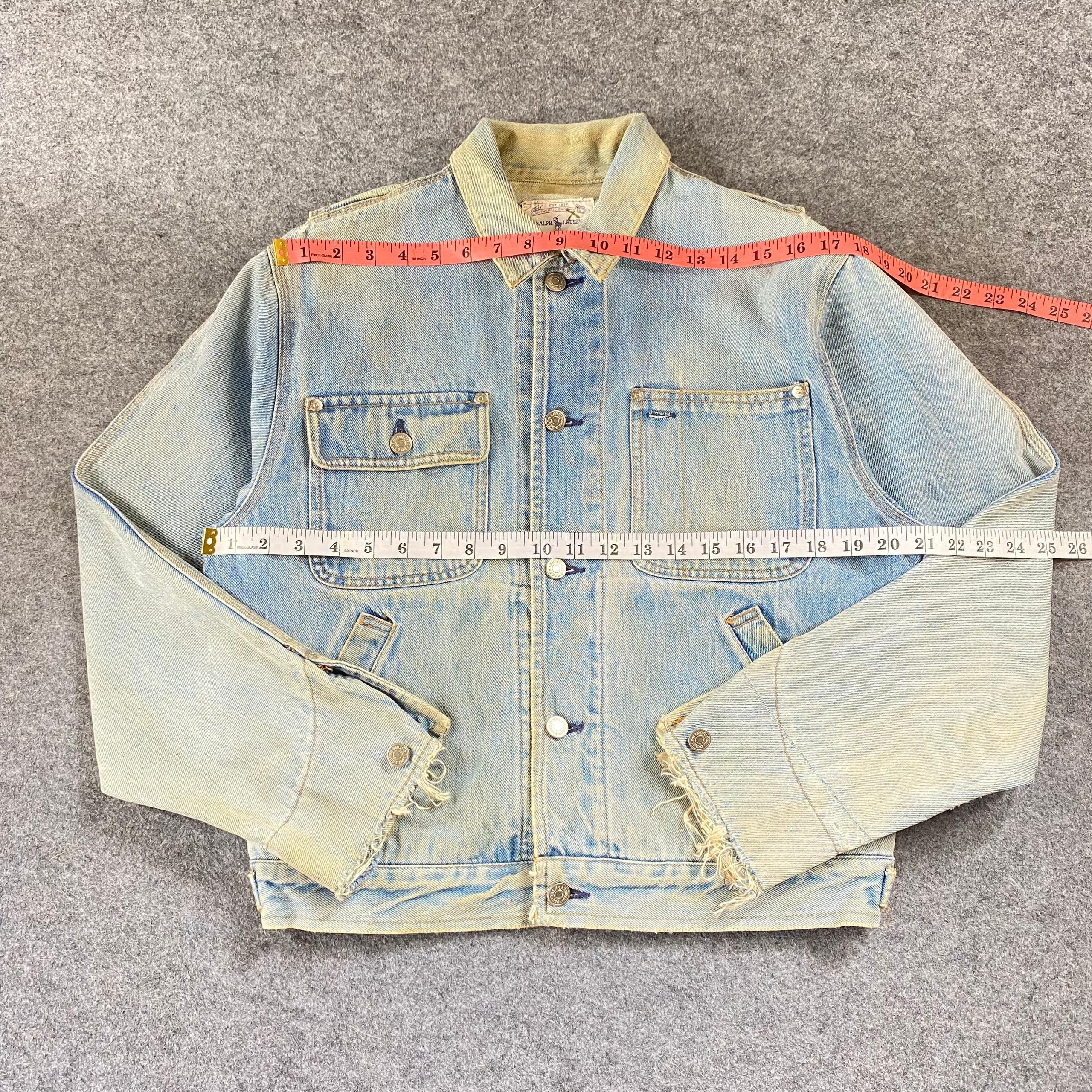 Polo Ralph Lauren Vintage 90s Polo Ralph Lauren Denim Jacket Size US L / EU 52-54 / 3 - 6 Thumbnail
