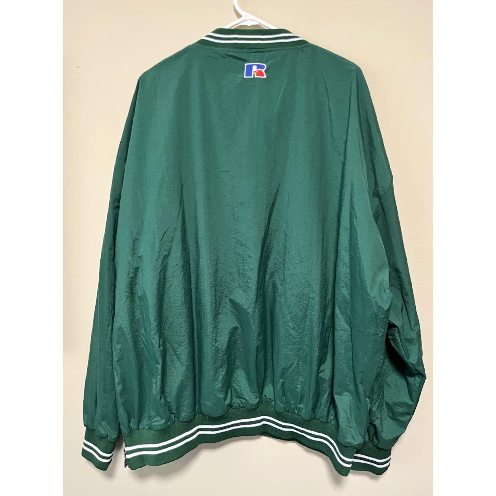 Russell Athletic VINTAGE Russell Athletic Jacket Mens 2XL Green Windbreaker Nike? Size US XXL / EU 58 / 5 - 5 Thumbnail