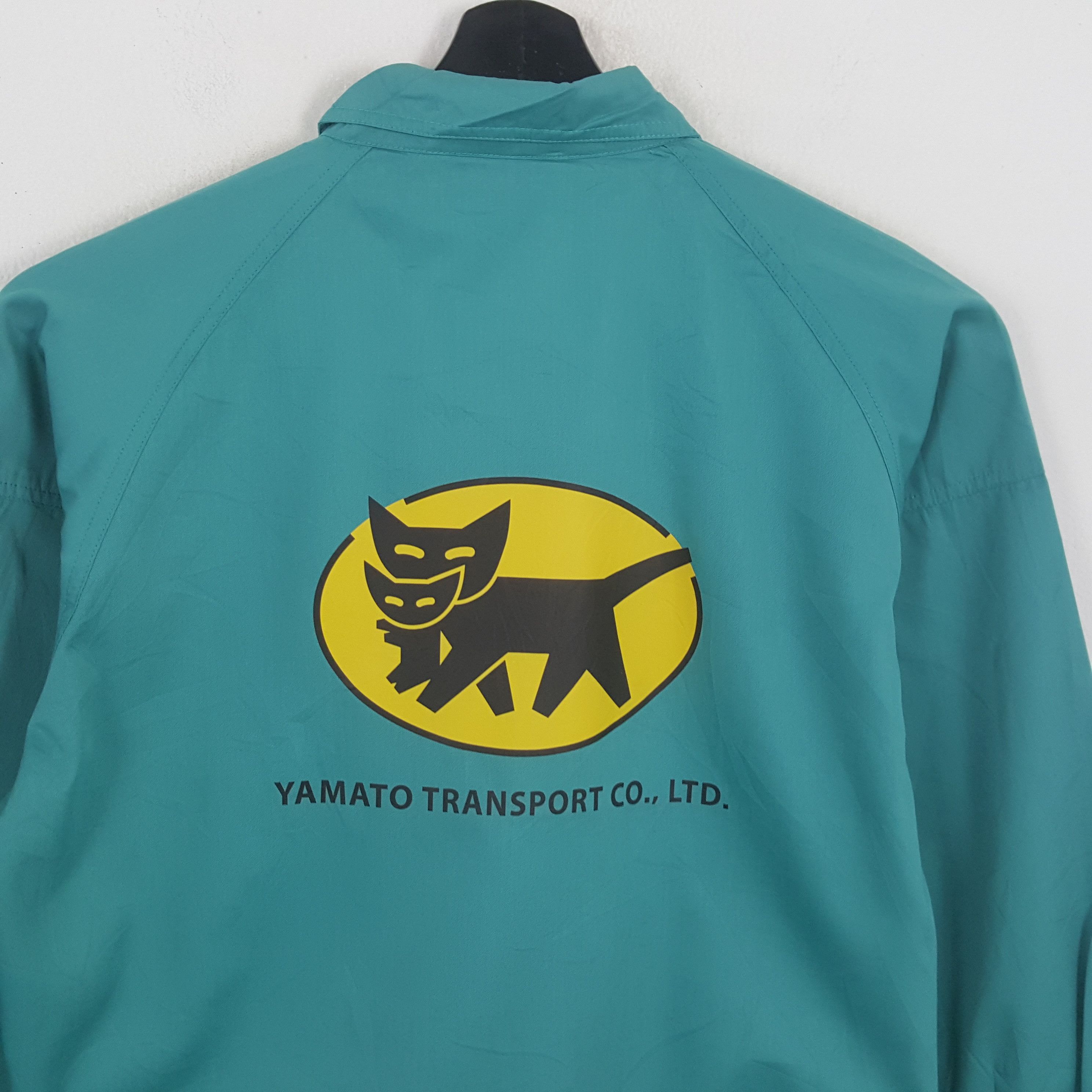 Japanese Brand × Vintage YAMATO TRANSPORT Japanese Workwear Custom Art Jacket Size US M / EU 48-50 / 2 - 2 Thumbnail