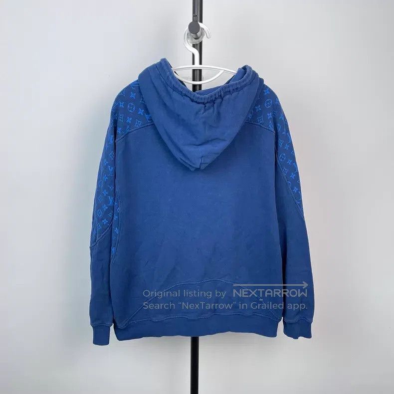 Louis Vuitton Louis Vuitton Blue full-print, full-print, full-print swea Size US XL / EU 56 / 4 - 2 Thumbnail