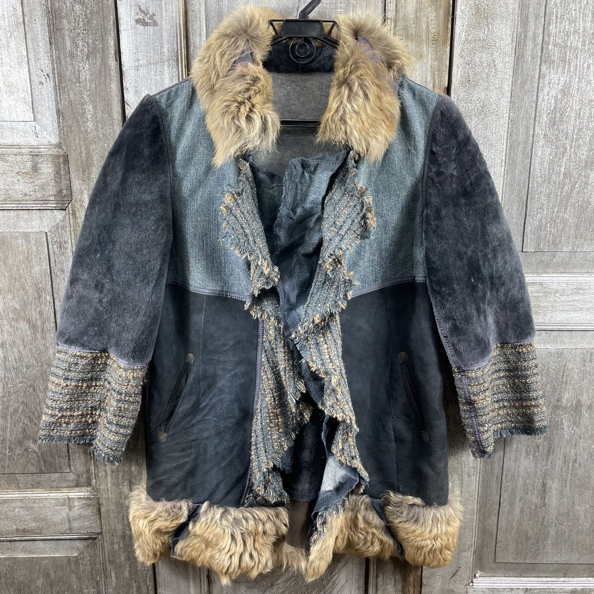 Japanese Brand × Vintage Vintage Japanese Brand Leather jacket Likes kapital Size US S / EU 44-46 / 1 - 1 Thumbnail