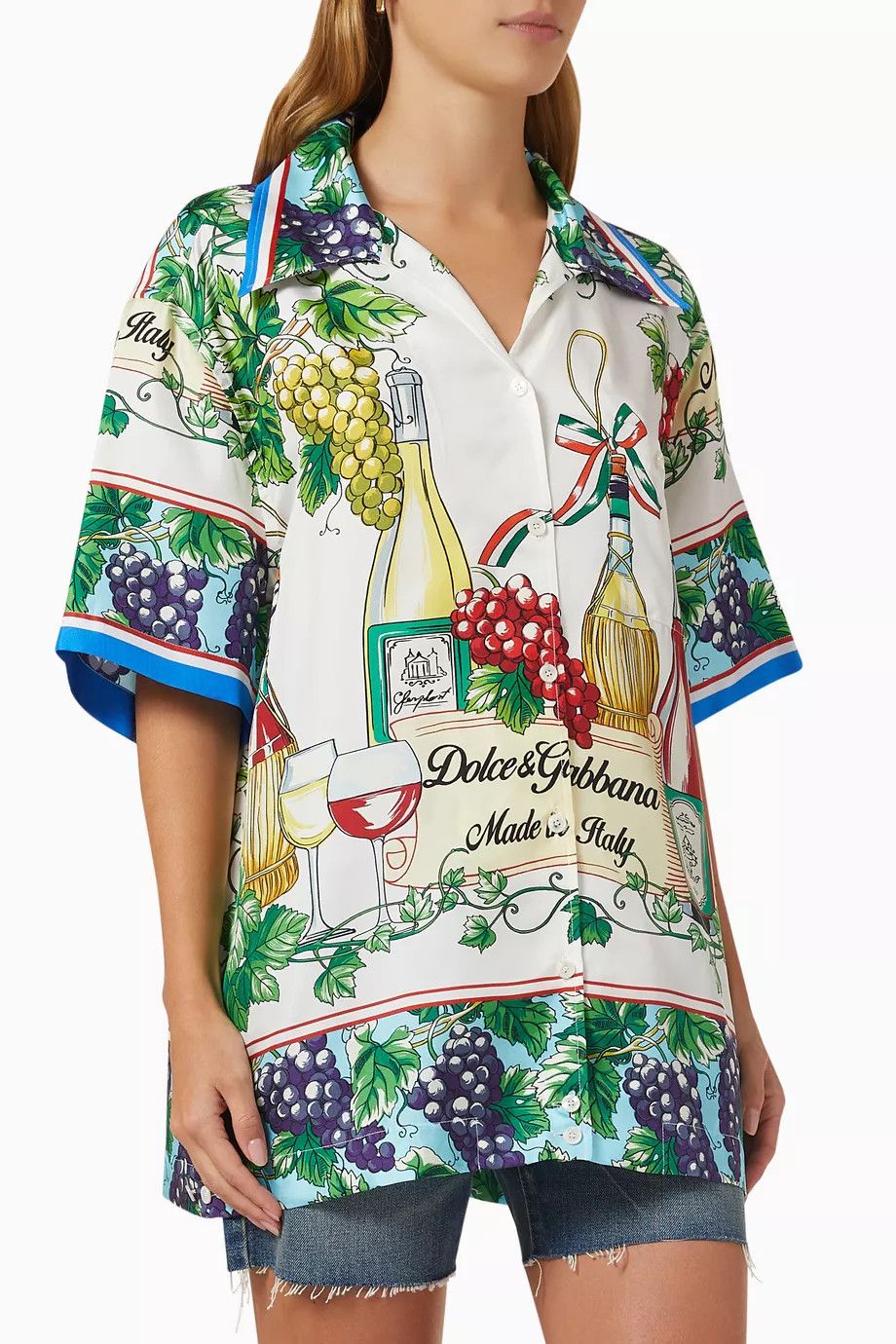 o1y0925 Patterned Shirt in Multicolor