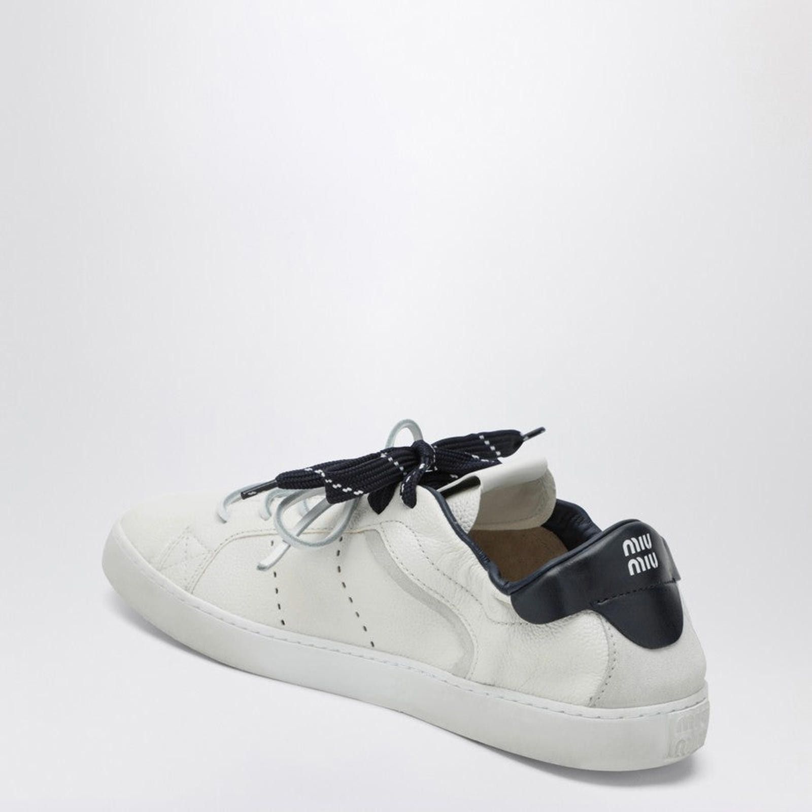 Miu Miu MIU MIU LEATHER SNEAKER SIZE 39 Size ONE SIZE - 3 Thumbnail