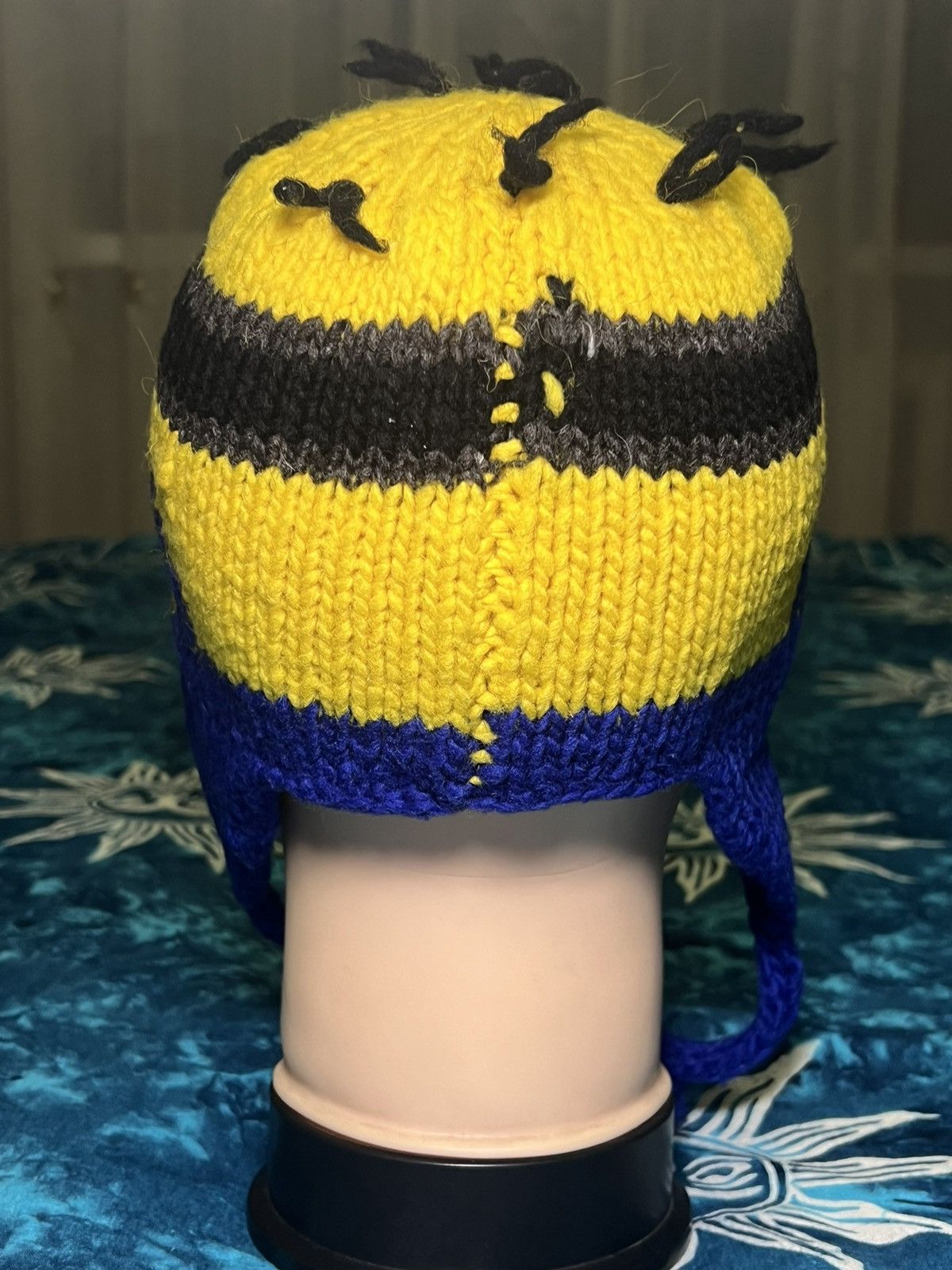 Vintage Y2K MINIONS KNIT HAT BEANIE HAT Size ONE SIZE - 12 Thumbnail