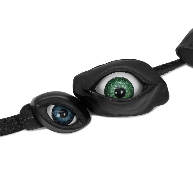 Yohji Yamamoto Yohji Yamamoto - Necklace with Button Eye Charm Size ONE SIZE - 7 Thumbnail