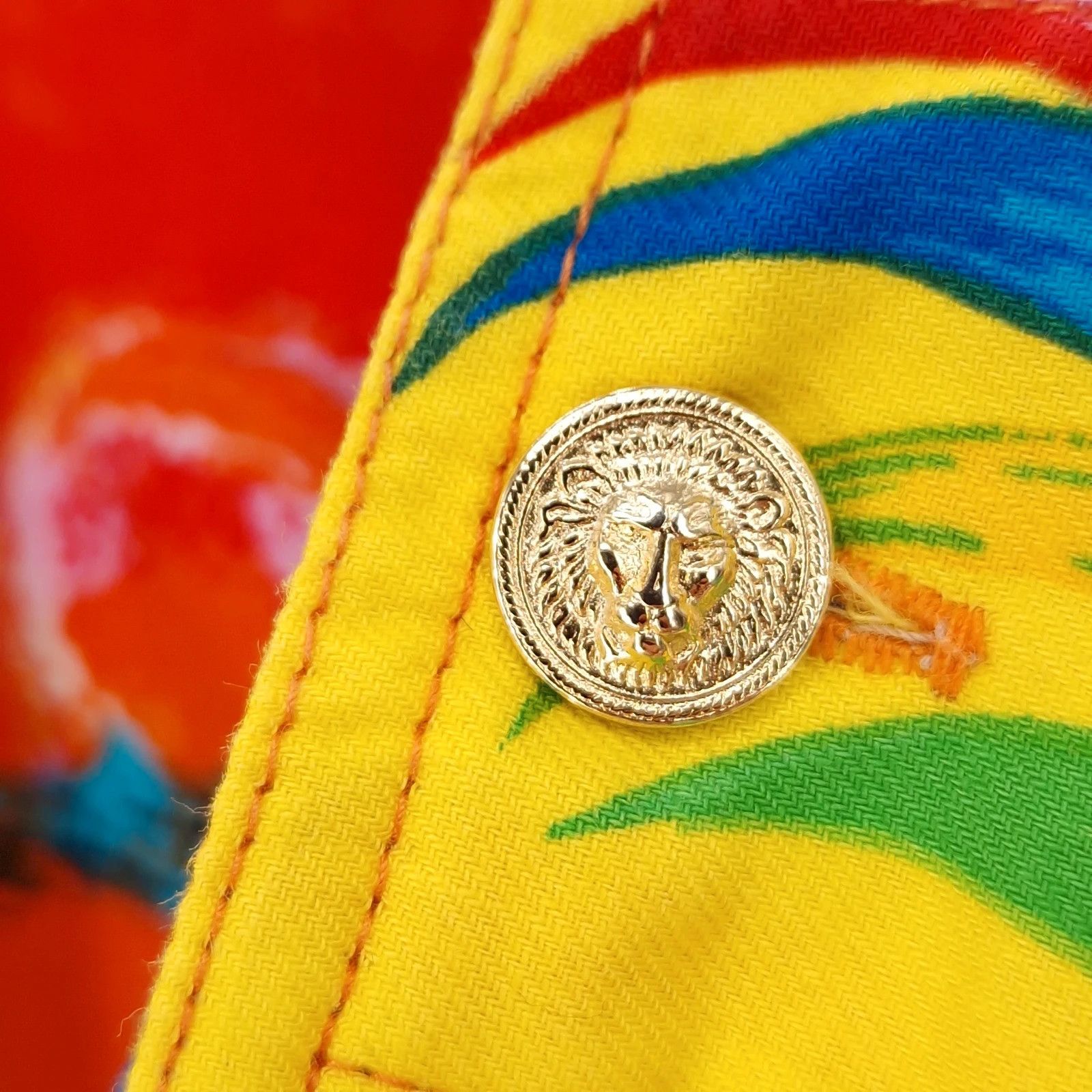 Versace Vintage Versace Shirt Size US L / EU 52-54 / 3 - 3 Thumbnail