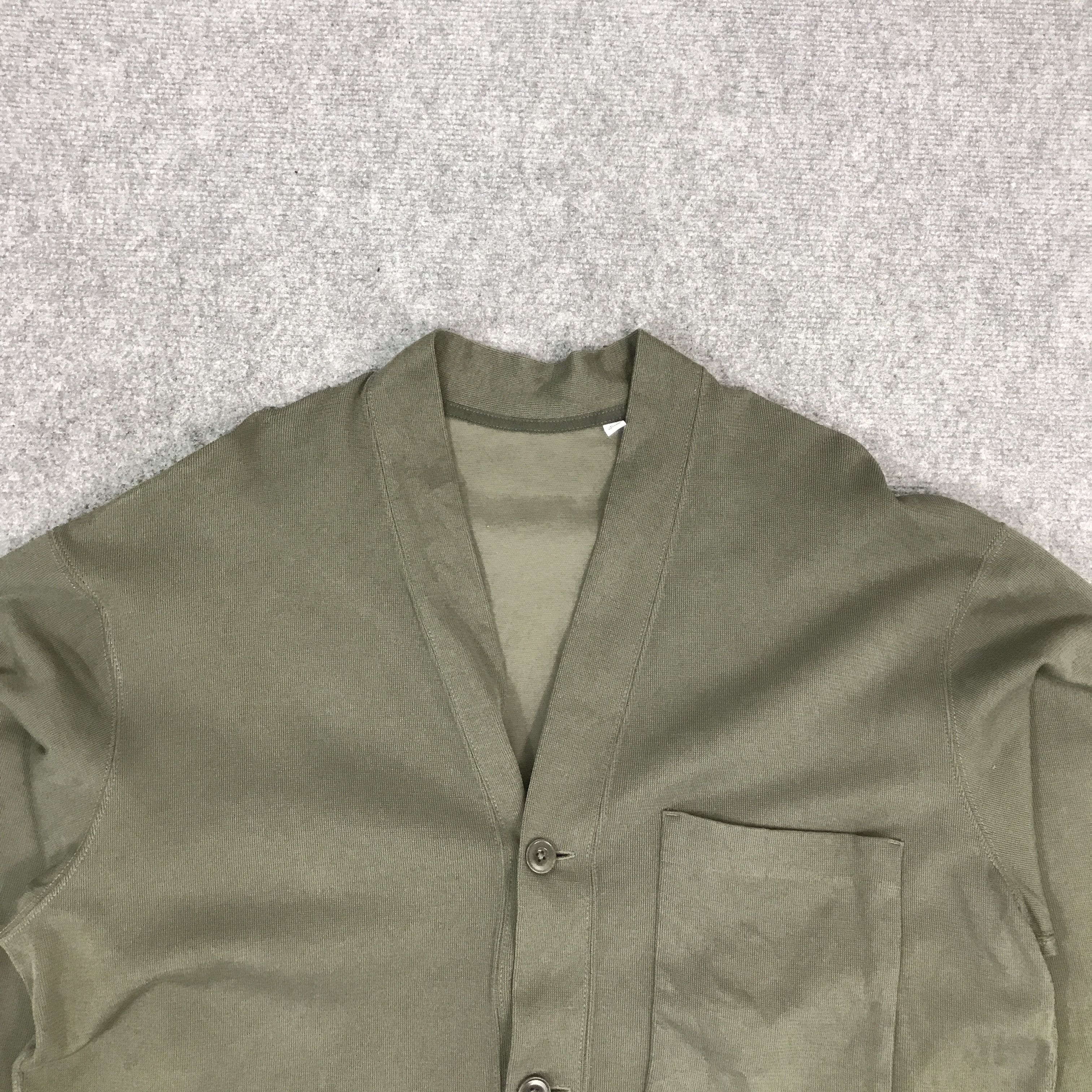 Christophe Lemaire × Japanese Brand × Uniqlo UNIQLO X LEMAIRE BUTTON CARDIGAN JACKET Size US XXL / EU 58 / 5 - 3 Thumbnail