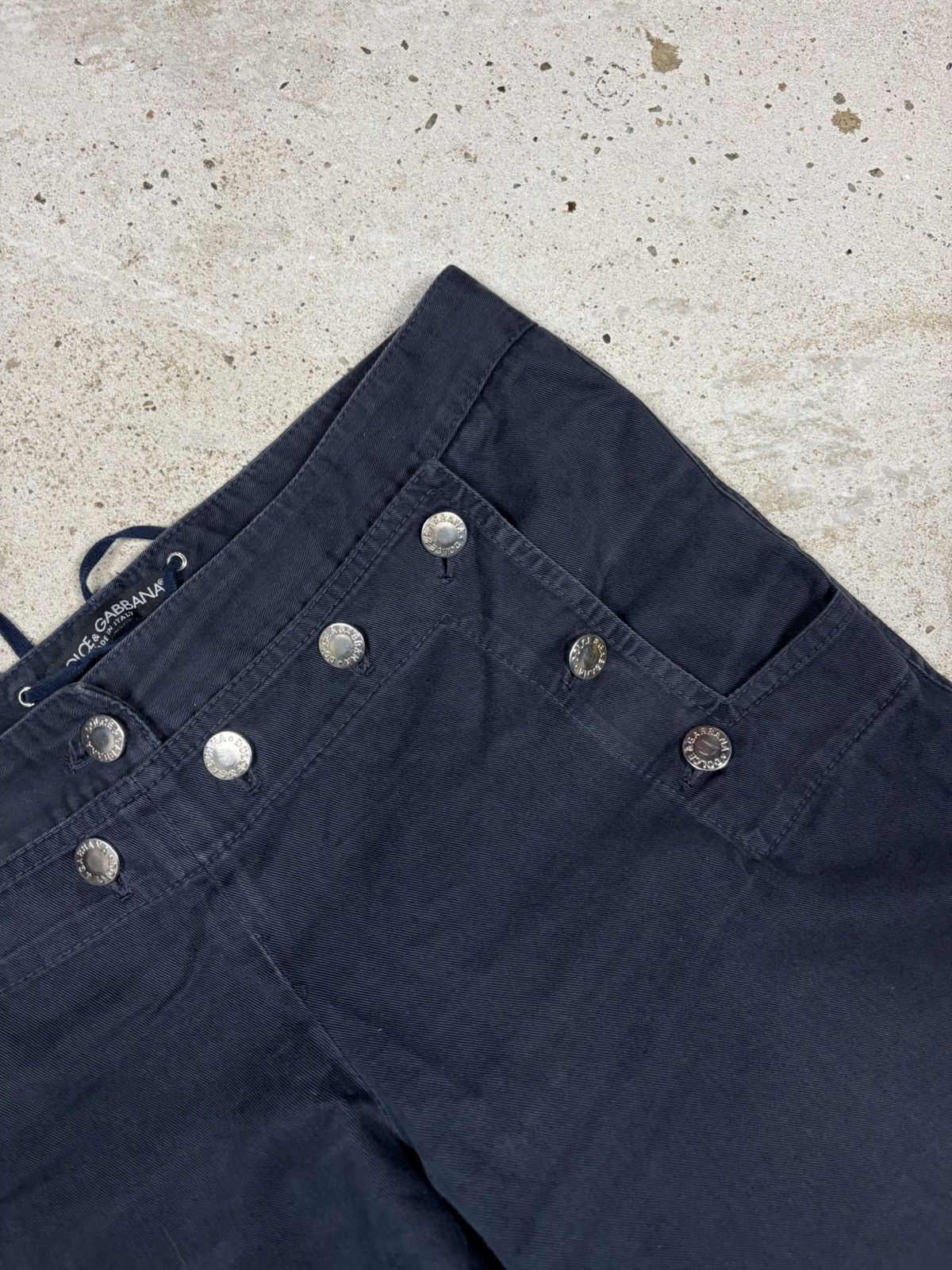 Dolce & Gabbana SS 2003 Dolce & Gabbana Runway Multi Buttons Pants Size 30" / US 8 / IT 44 - 6 Thumbnail