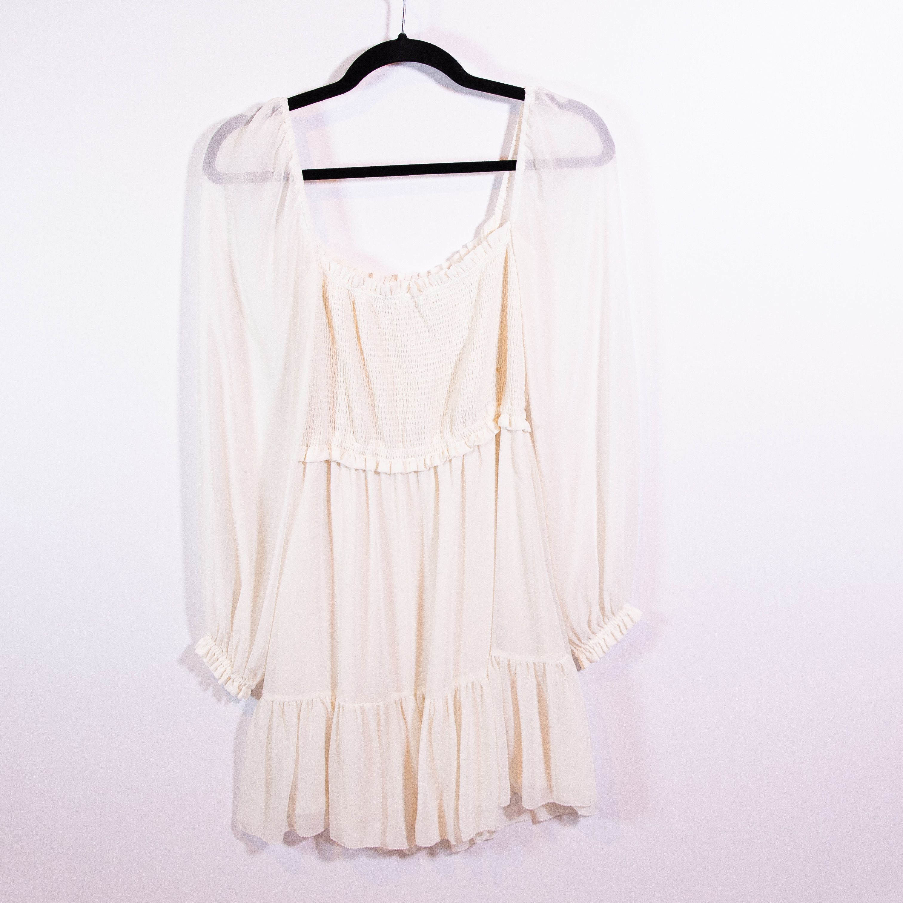 Aritzia Wilfred Aritzia Tempest Smocked Stretch Bodice Size S / US 4 / IT 40 - 4 Thumbnail