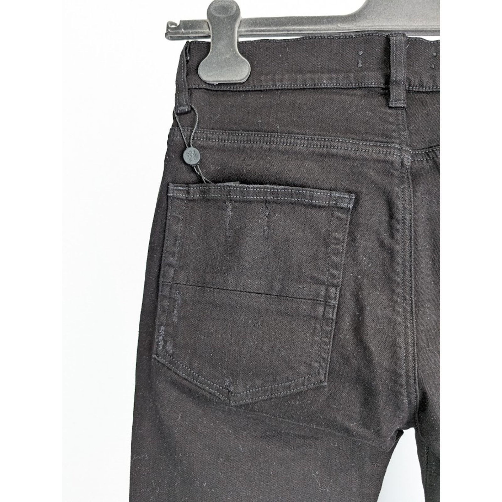 Amiri o1rshd1 MX1 Bandana Jeans in Black Size US 28 / EU 44 - 16 Thumbnail
