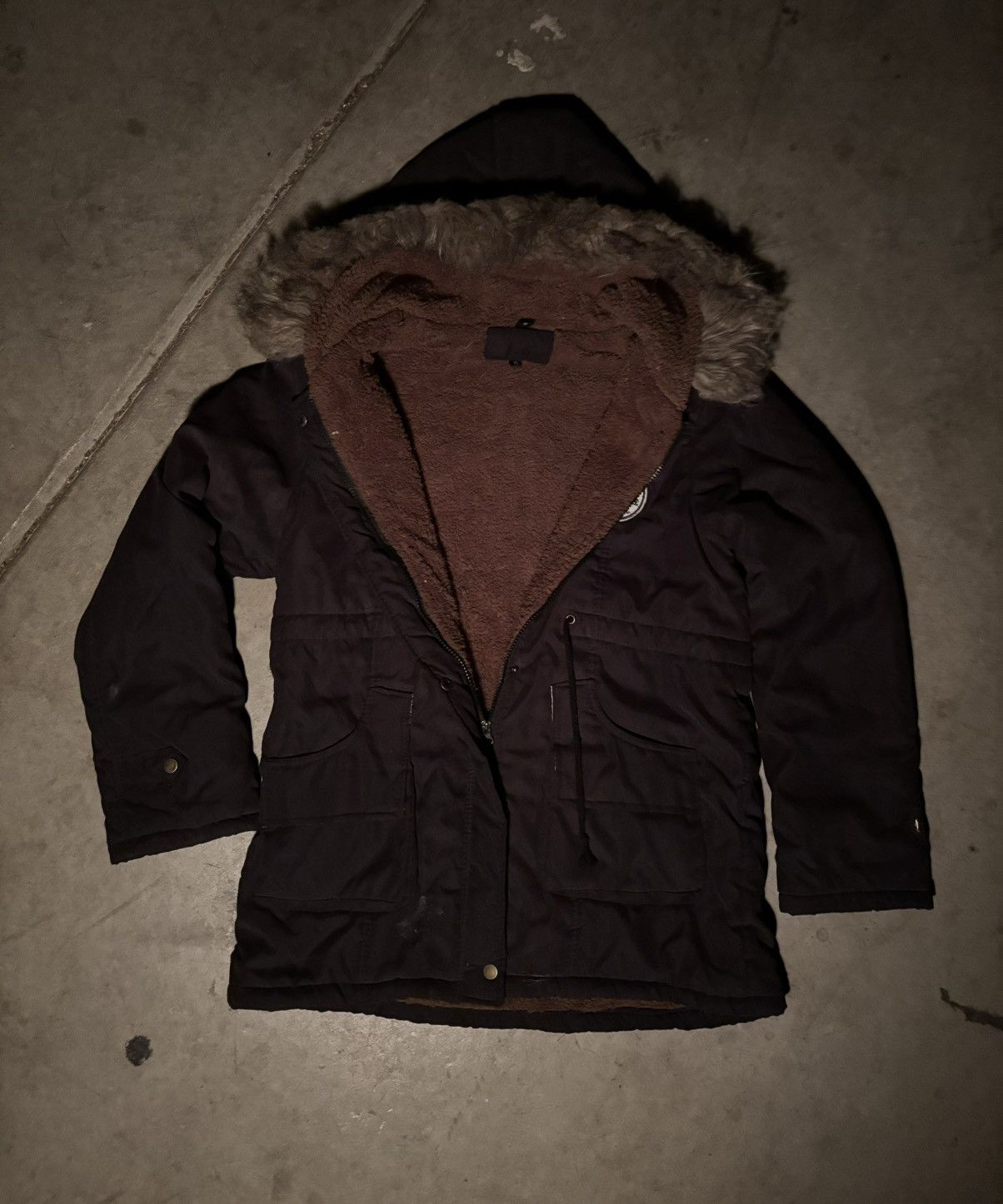 Vintage ☃️ZIMY☃️ BLACK SNOW JACKET🥶🧥 WITH THE FUR🐻 Size US M / EU 48-50 / 2 - 2 Thumbnail