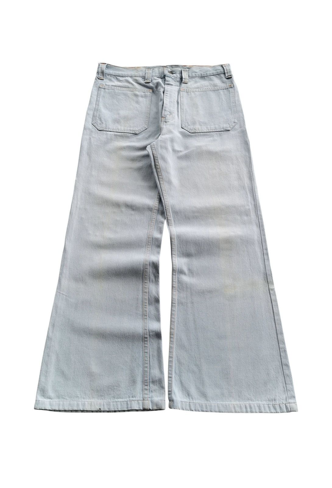 Levi's Vintage Levis Bootcut Flare Jeans Rare Size US 33 - 5 Thumbnail