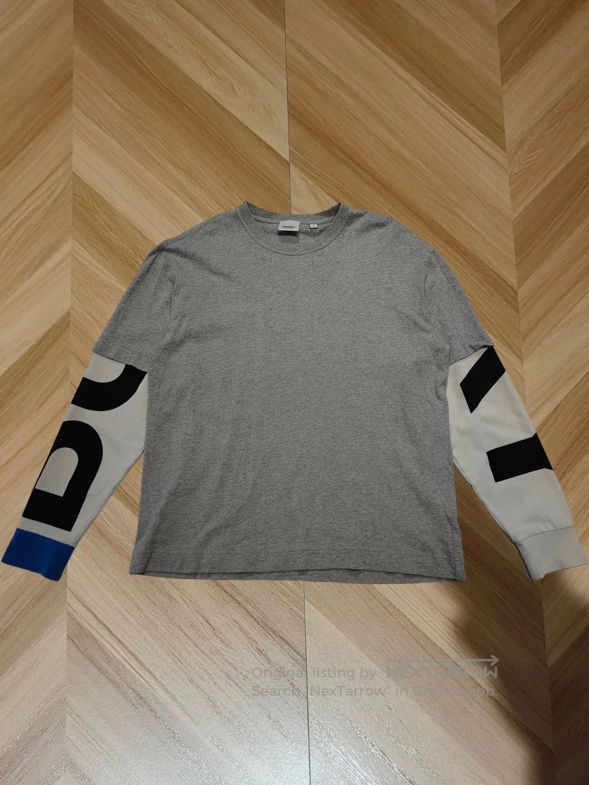 Burberry burberry two-piece style sweatshirt in gray. Size US L / EU 52-54 / 3 - 1 Thumbnail