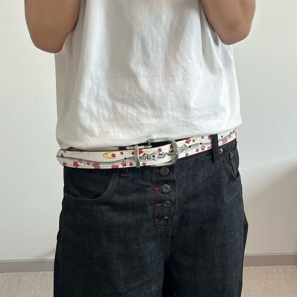 PPFM Sakura Snake girl harajuku punk Leather belt Size ONE SIZE - 2 Thumbnail