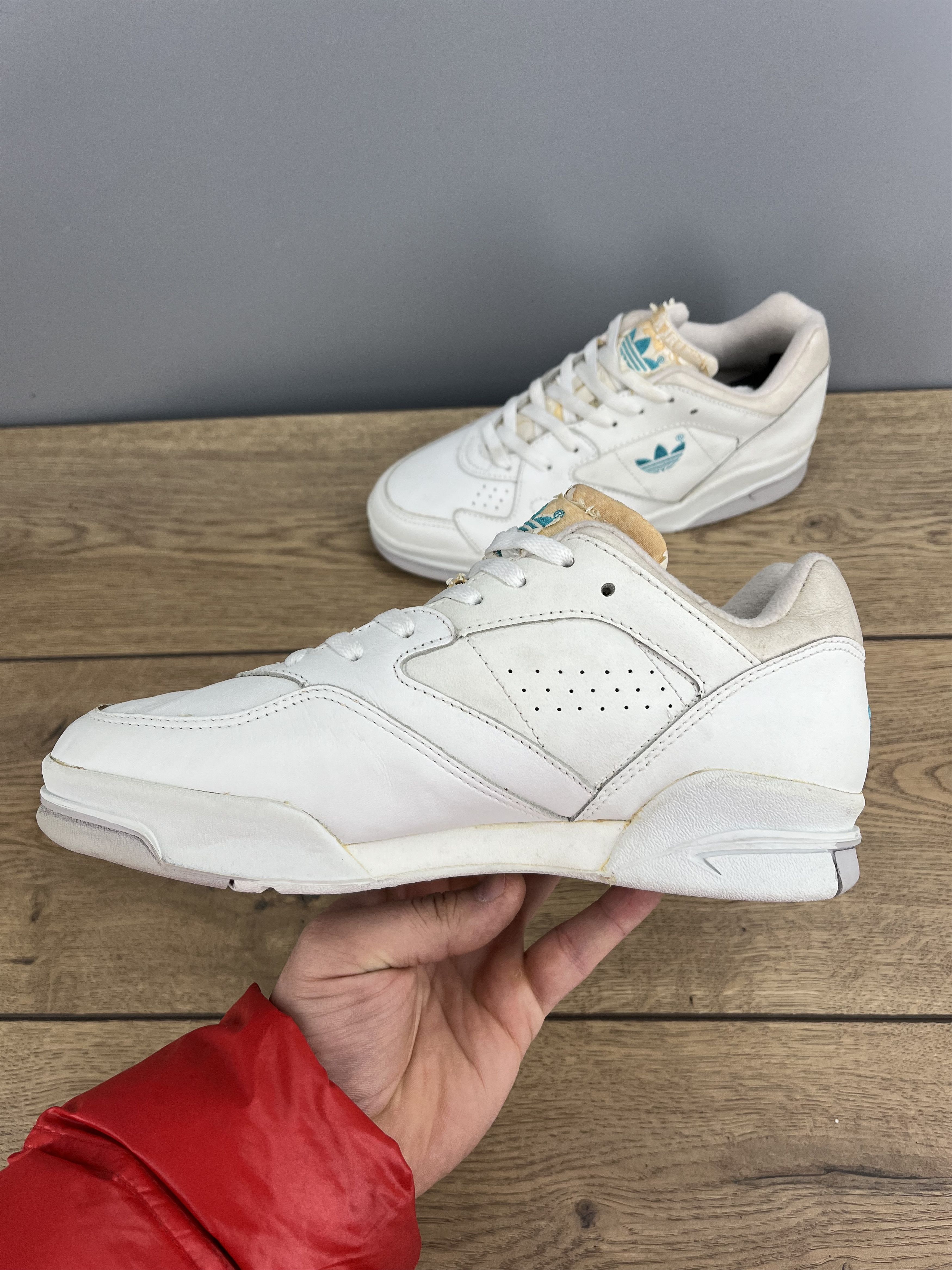 Adidas Vintage adidas Originals Women Leather Sneakers White Size US 8 / IT 38 - 3 Thumbnail
