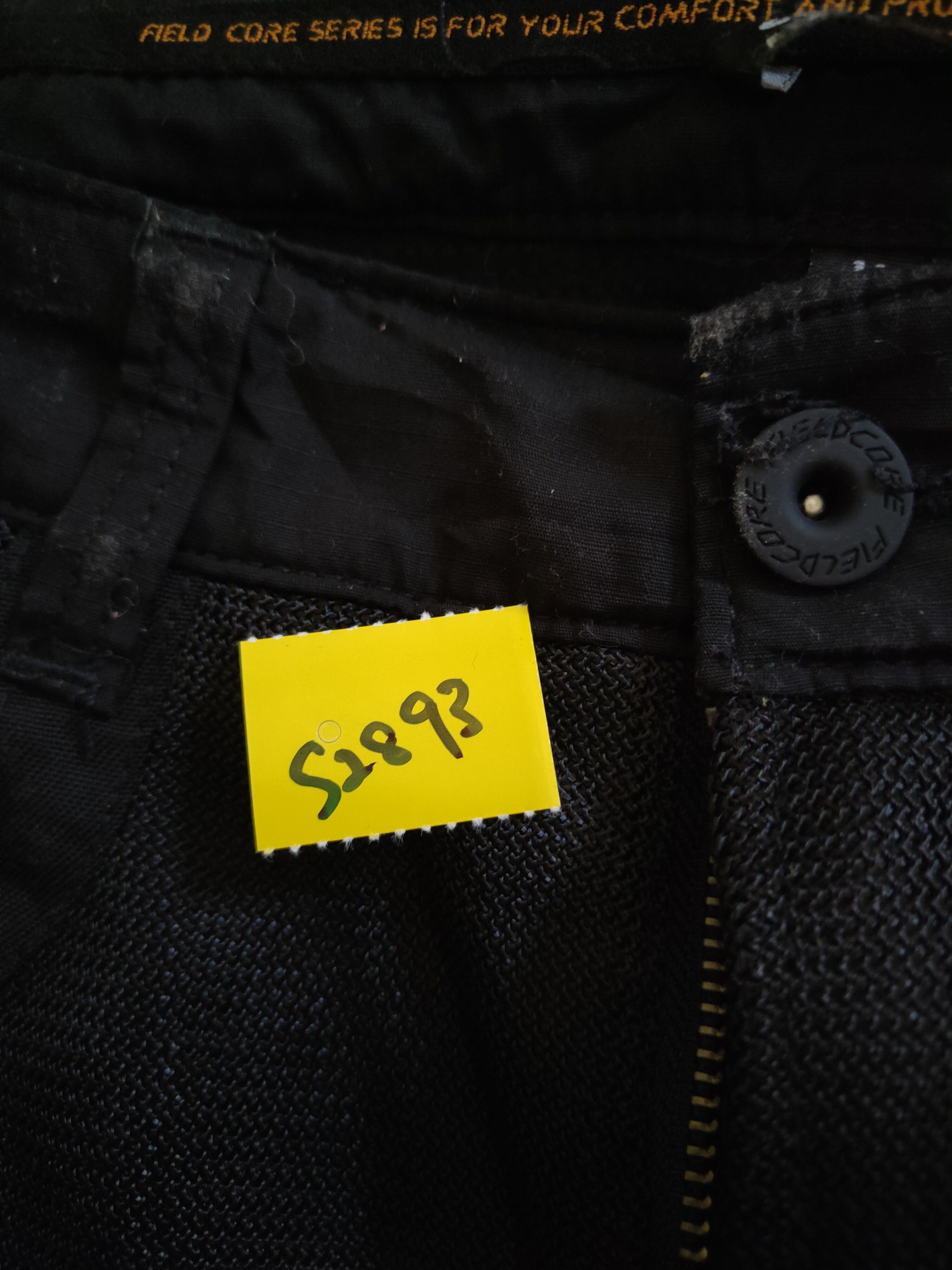Japanese Brand DL Cordura FieldCore bikers Black cargo Sweatpants #S2893 Size US 30 / EU 46 - 18 Thumbnail
