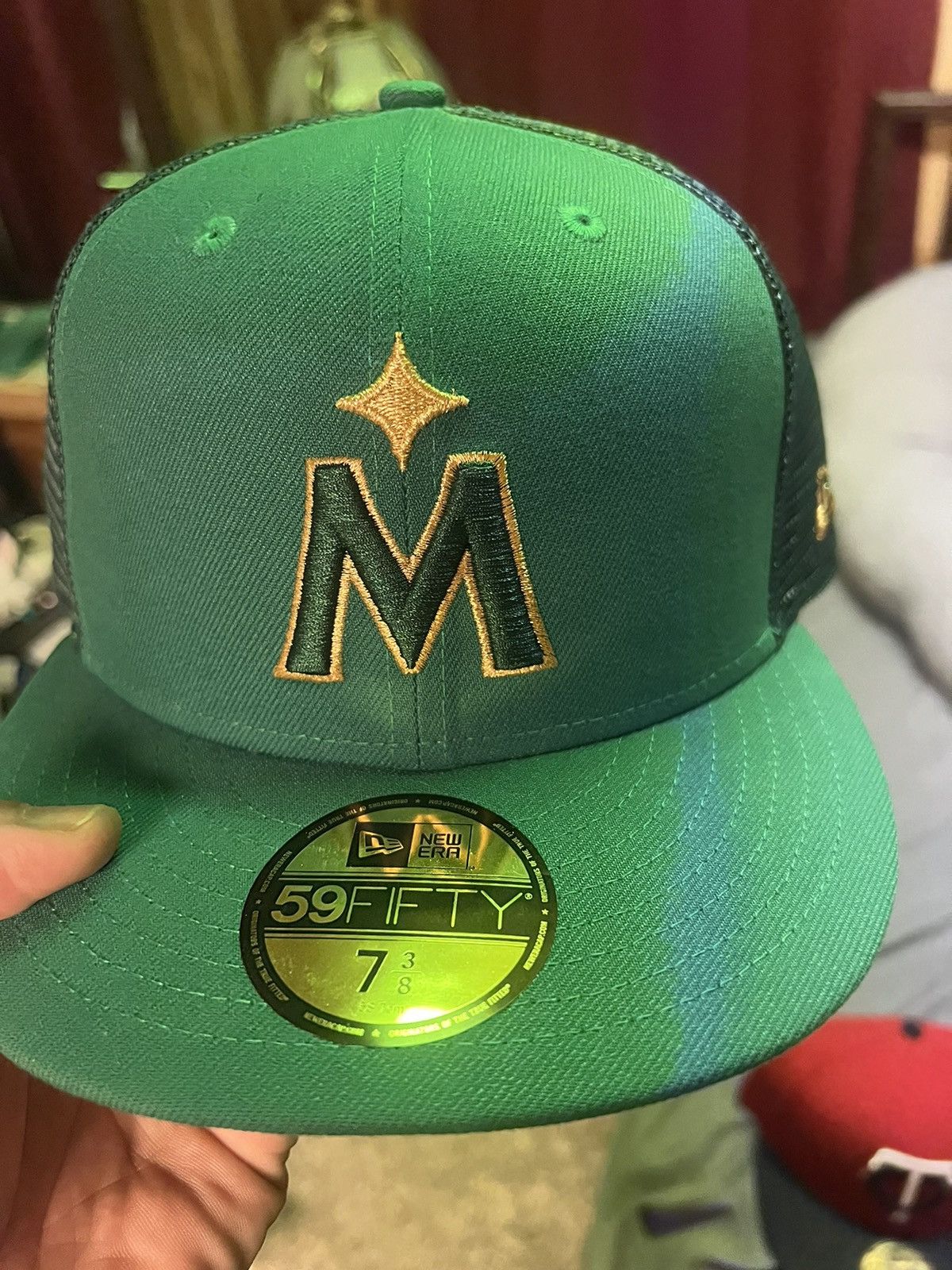 MLB × NFL × New Era New Era fitted hat lot of 5- 7 3/8 and 7 1/4 Size ONE SIZE - 7 Thumbnail