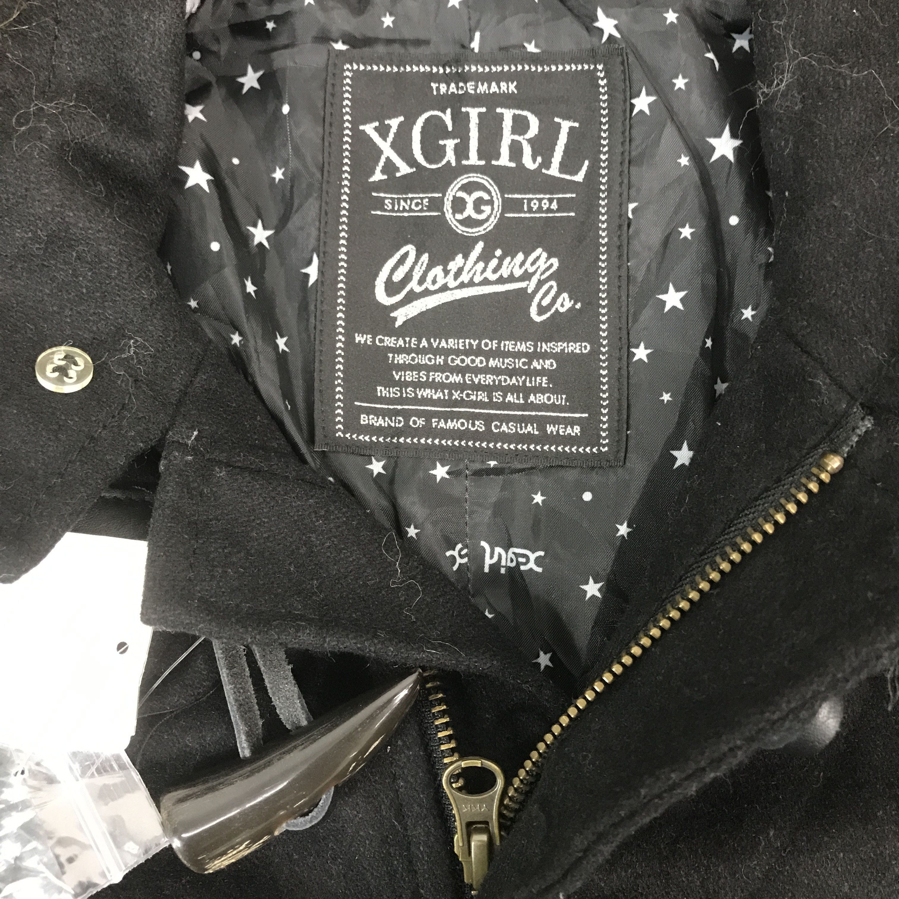 Japanese Brand Rare xgirl Wool fur hoodie jacket Size M / US 6-8 / IT 42-44 - 9 Thumbnail