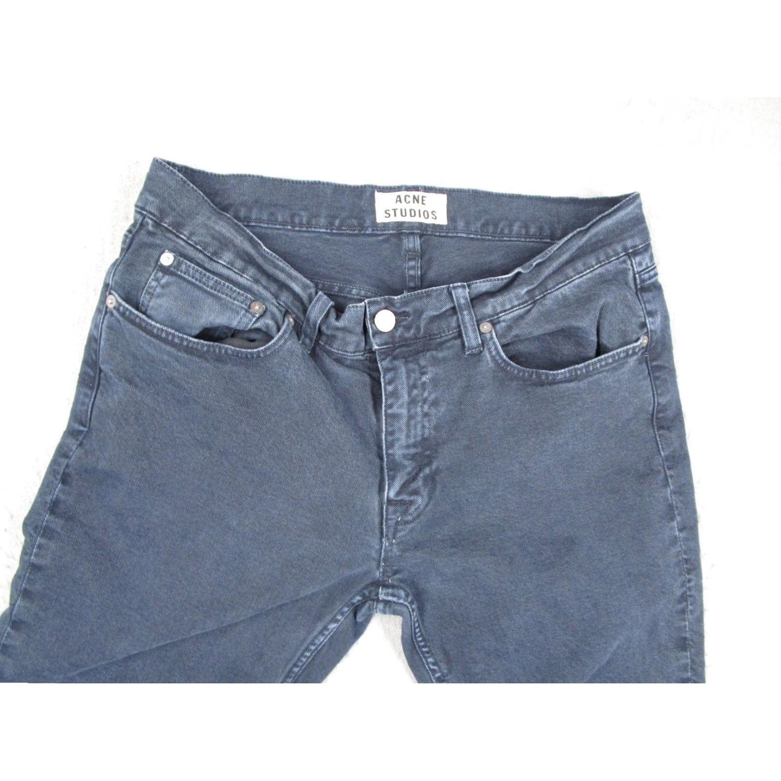 Acne Studios Acne Studios Jeans Vega Bladerunner Slim Stretch Tapered 34x32 Blue Denim Mens Size US 34 / EU 50 - 2 Thumbnail